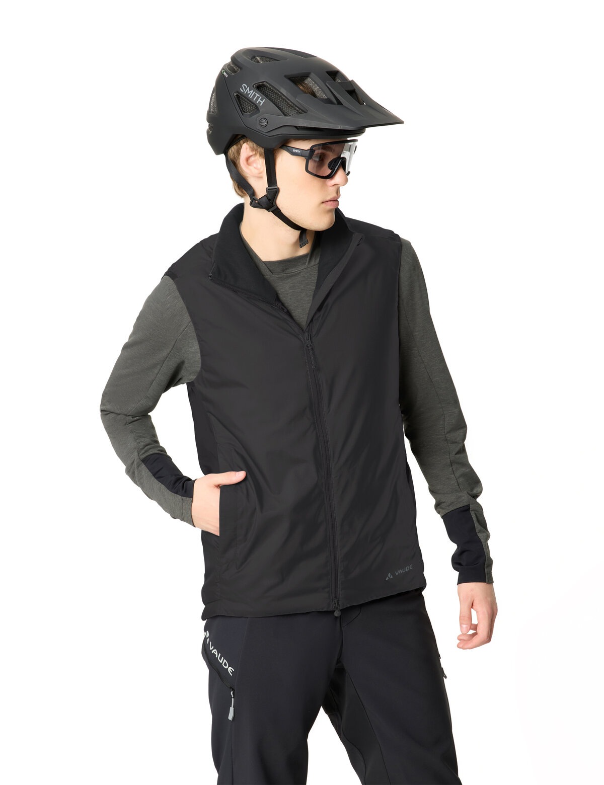 VAUDE Funktionsweste »MEN'S MOAB INSULATION LIGHT VEST« wasserabweisend, windabweisend, mit Reißverschlusstaschen