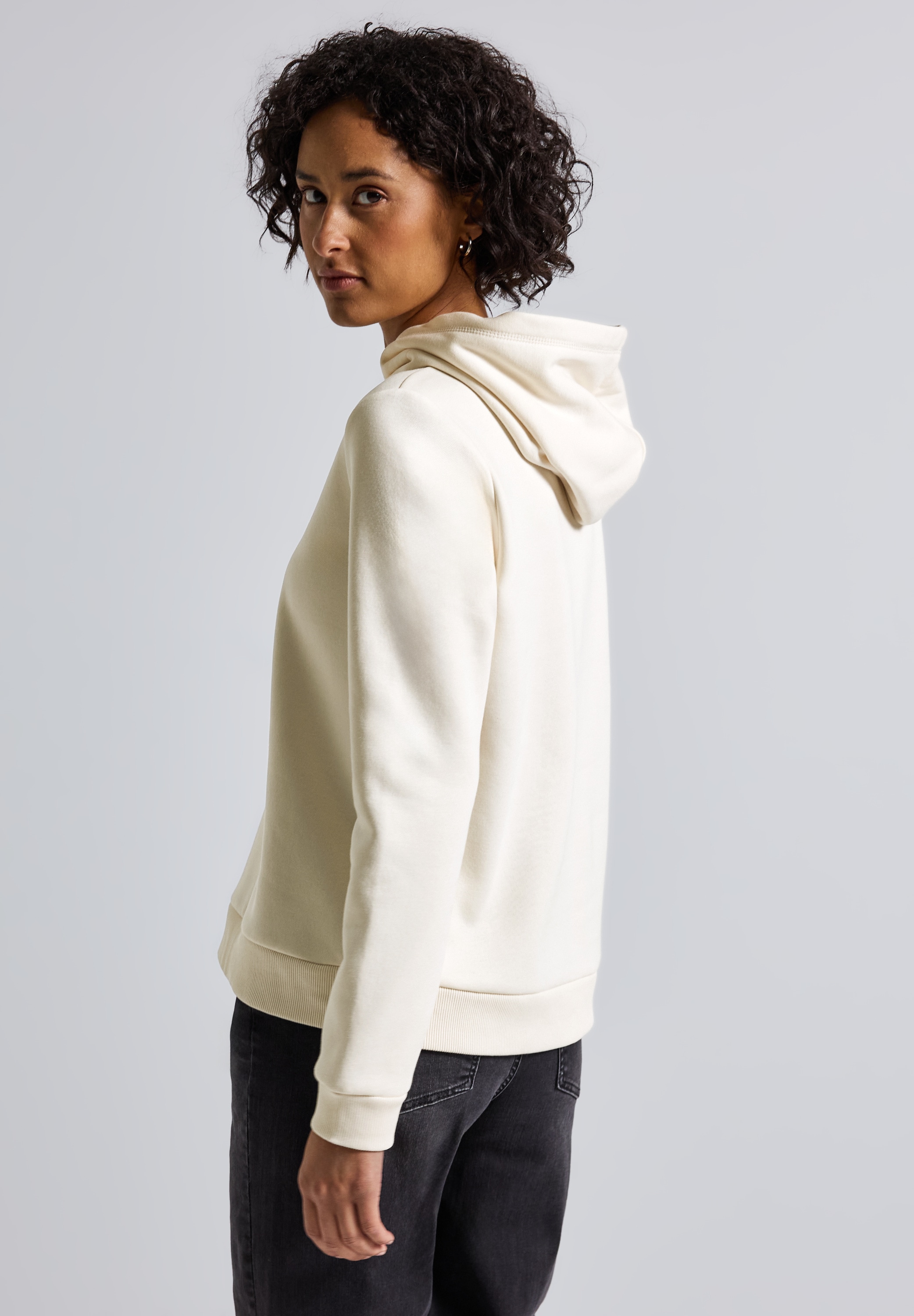 STREET ONE Hoodie, im soften Baumwoll-Mix