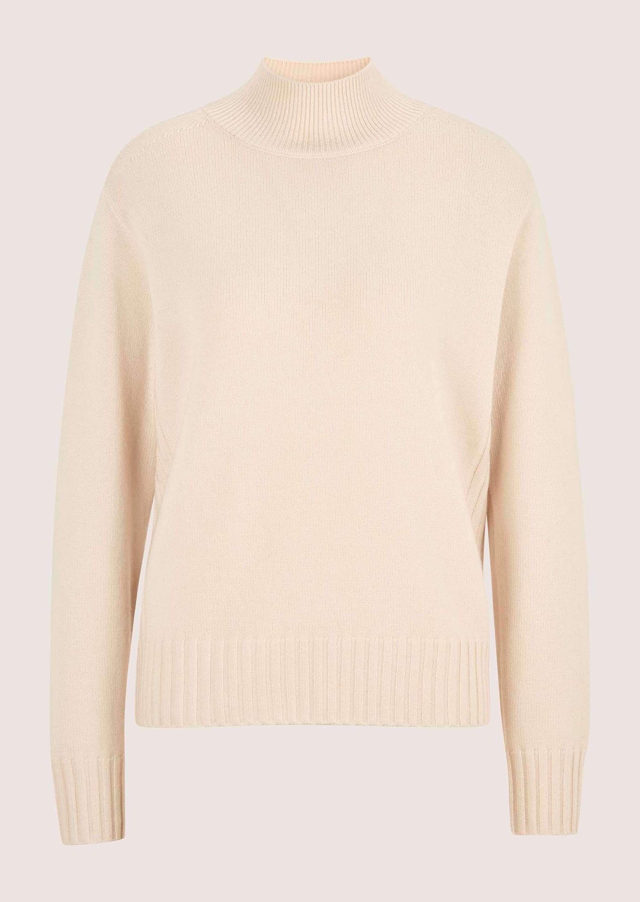 MADELEINE Longpullover "Strickpullover Stilvoller Kaschmirpullover mit Steh günstig online kaufen