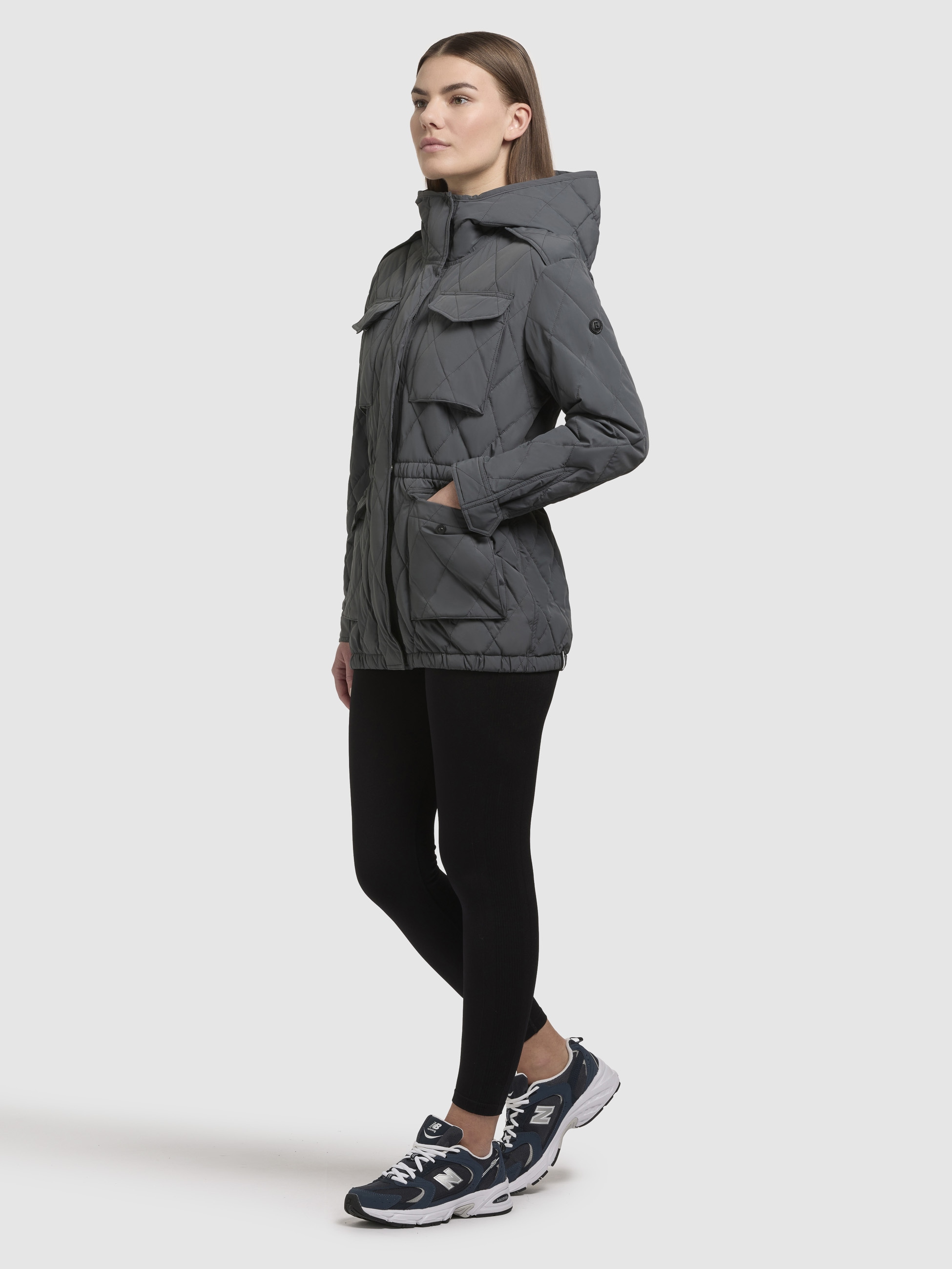 khujo Steppjacke »ALIMINA«, mit Kapuze