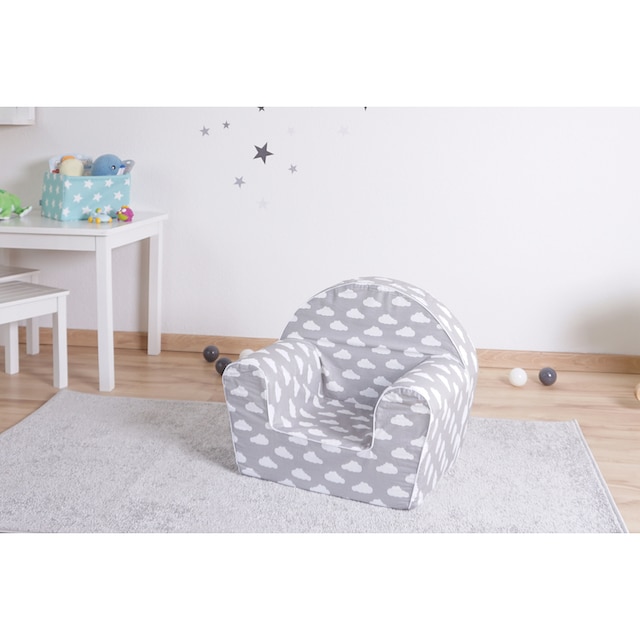 Knorrtoys® Sessel »Grey White Clouds«, für Kinder; Made in Europe | BAUR