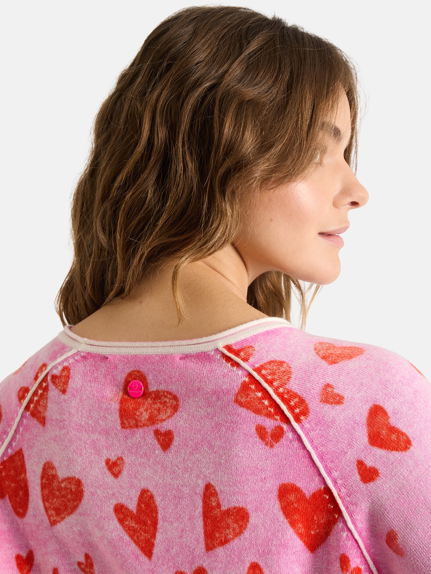 Lieblingsstück Strickpullover »LiloL« gemustert, Rundhalsausschnitt