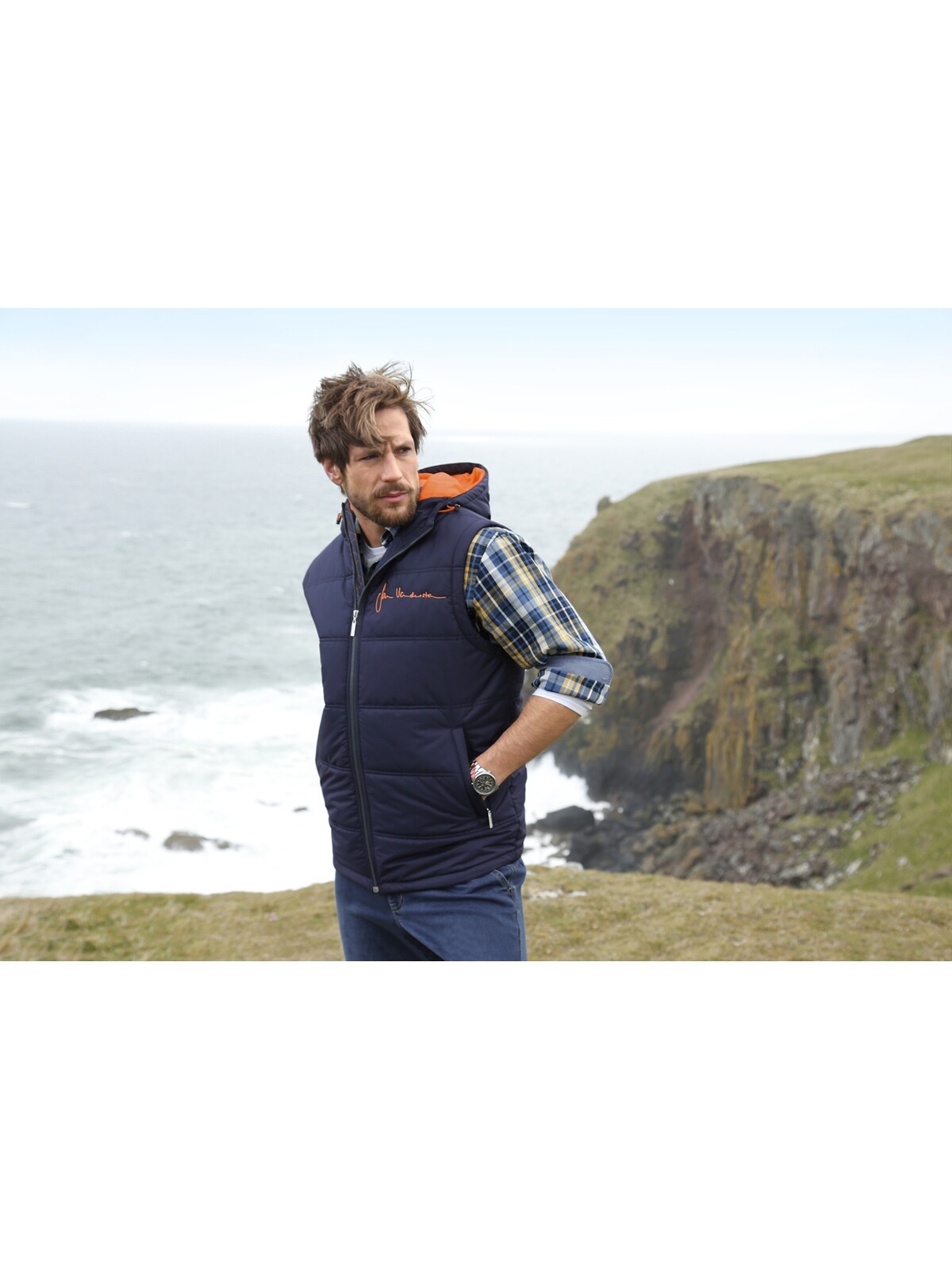 Jan Vanderstorm Steppweste »Outdoorweste NITHARD«