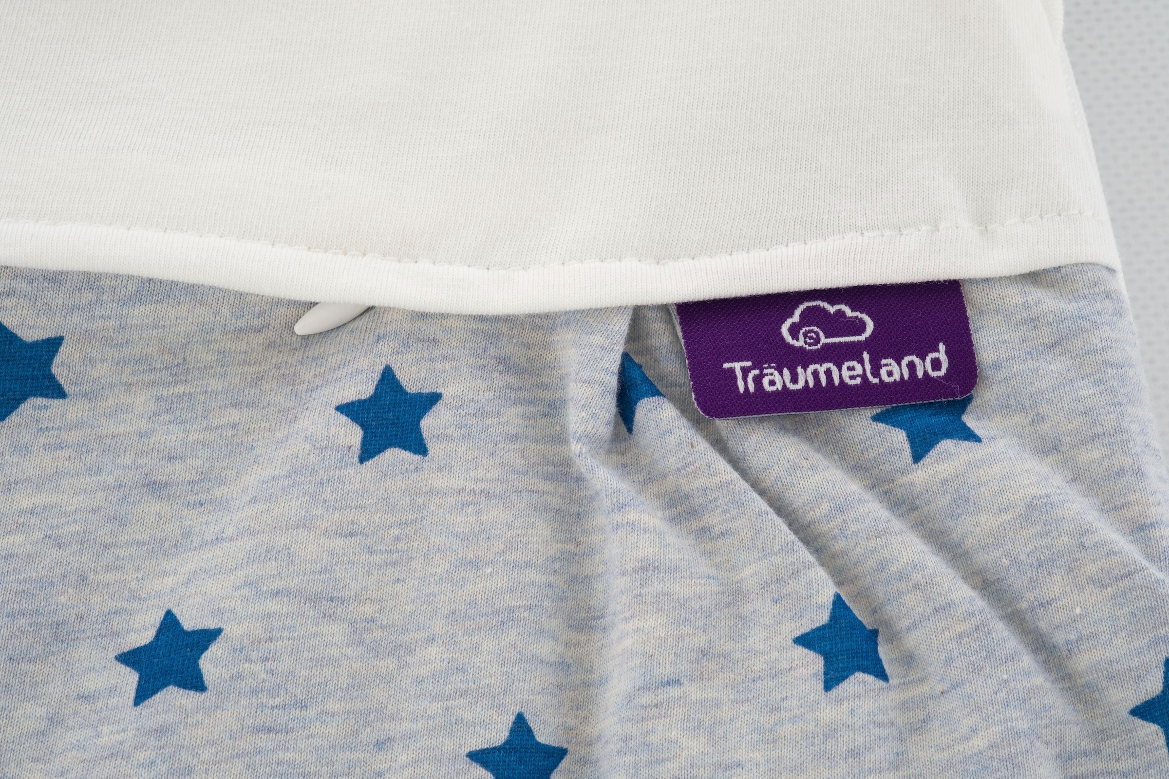 Träumeland Babyschlafsack »Außenschlafsack LIEBMICH, Design Sternentraum blau«