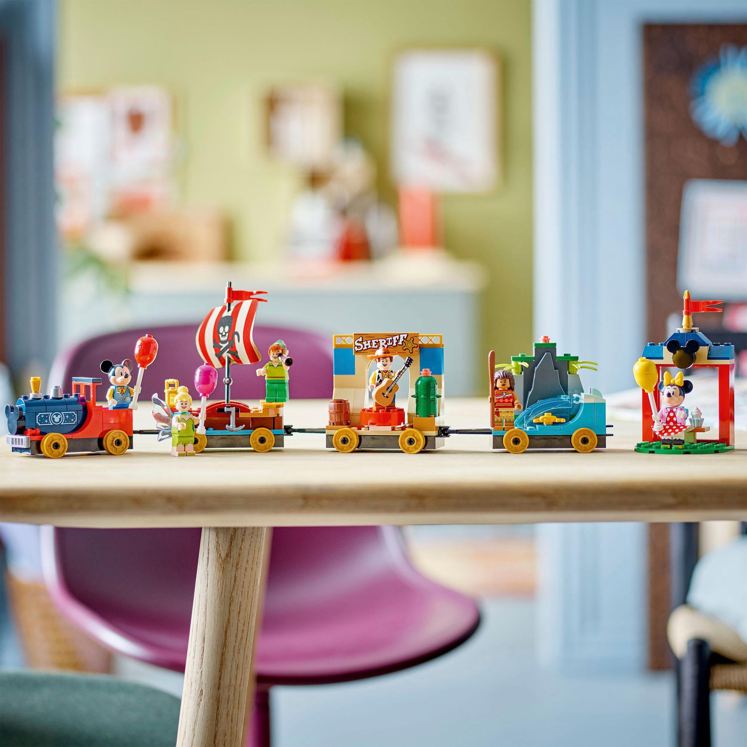 LEGO® Konstruktionsspielsteine »Disney Geburtstagszug (43212), LEGO® Disney«, (200 St.), Made in Europe