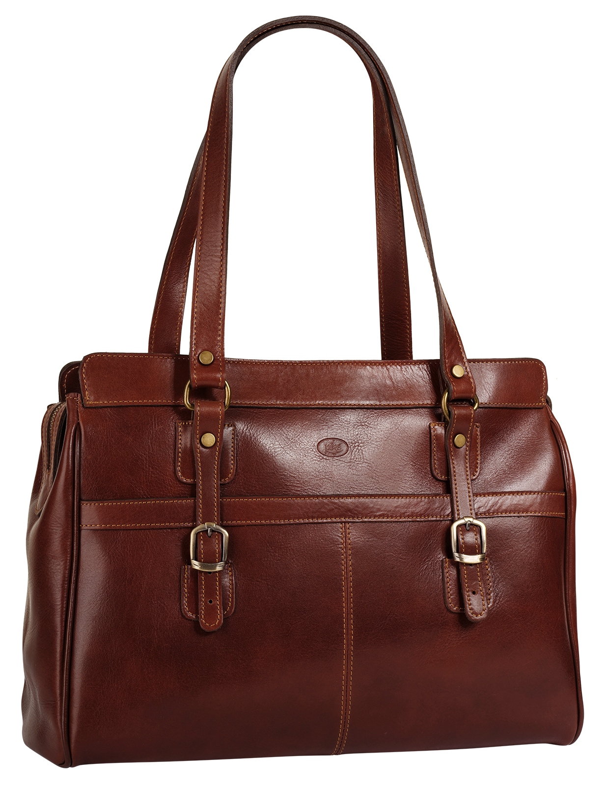 Piké Shopper, echt Leder, Made in Italy