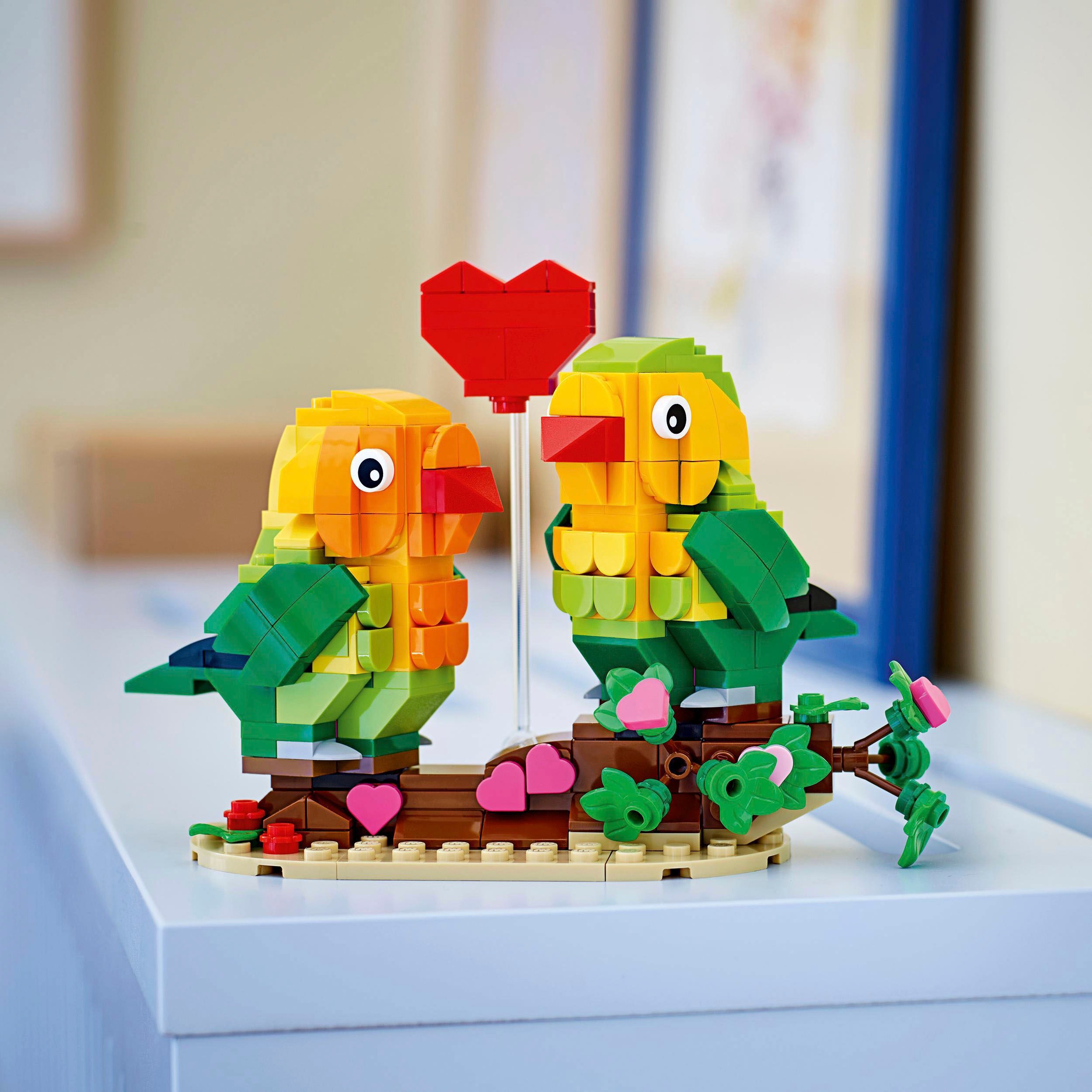 LEGO® Konstruktionsspielsteine »Valentins-Turteltauben (40522), LEGO®«, (298 St.), Made in Europe