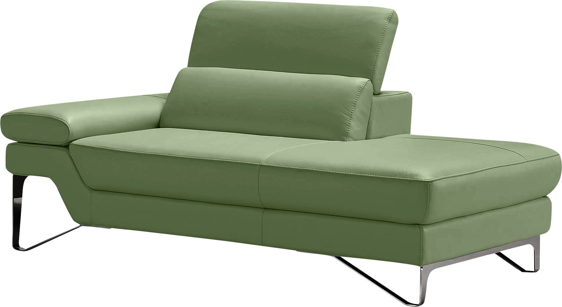 Egoitaliano Ottomane "Princess, elegantes Designsofa mit erstklassigem Sitzkomfort,", inkl. verstellbarem Kopfteil und e