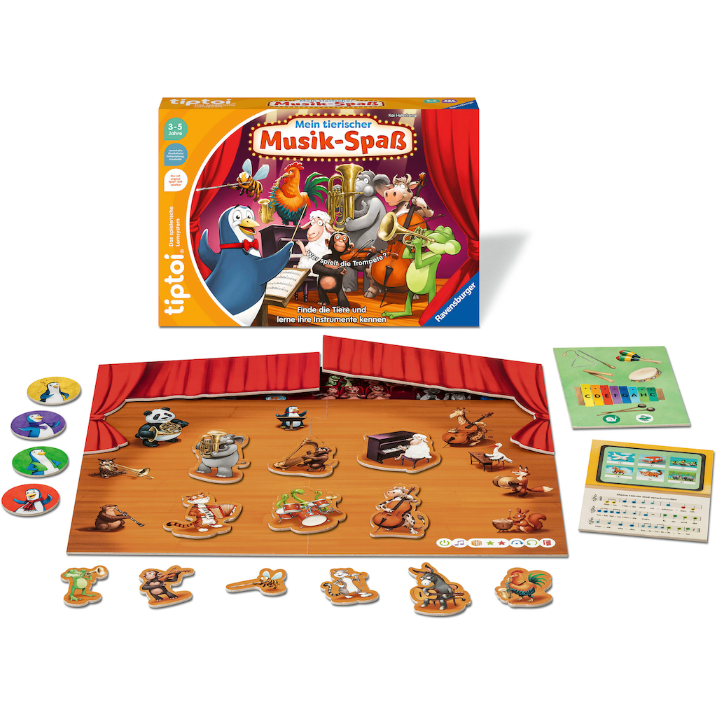 Ravensburger Spiel »tiptoi® Mein tierischer Musik-Spaß«