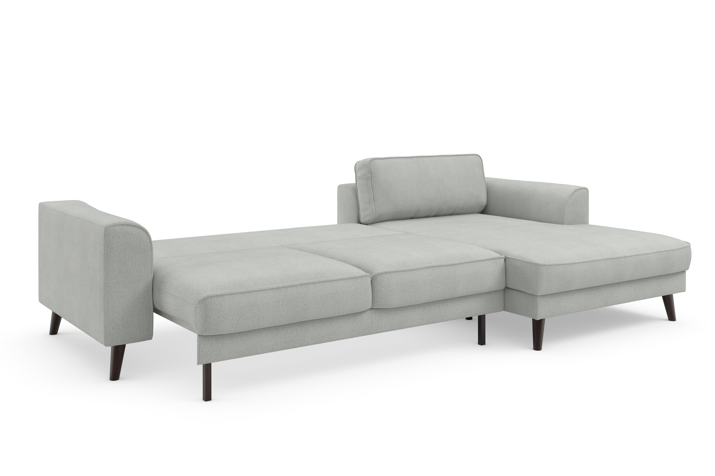 TRENDMANUFAKTUR Ecksofa »Lumber Jack, elegantes Designsofa, zeitlos modern, hoher Sitzkomfort«, wahlweise mit Bettfunktion u. Bettkasten, L-Form