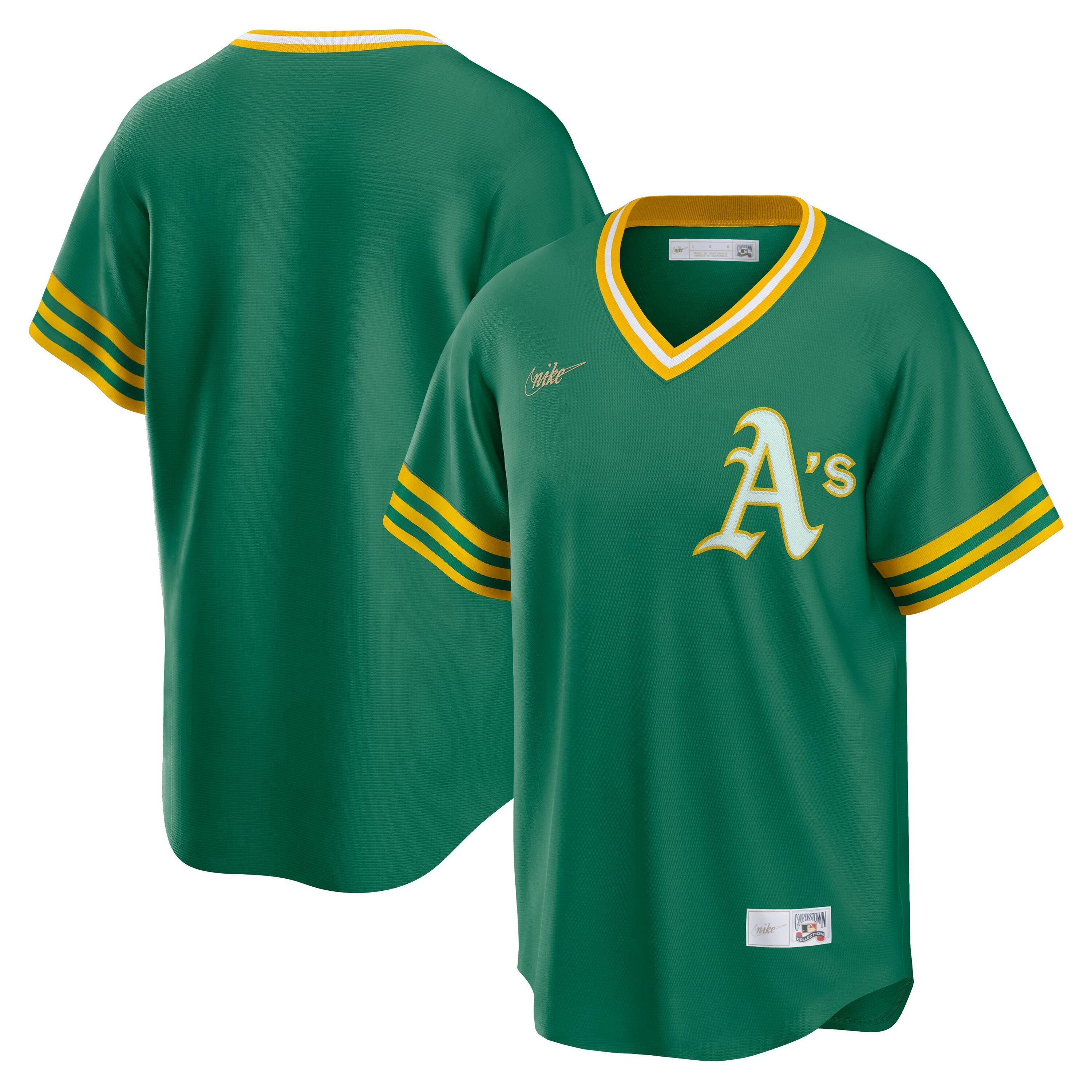 Nike Baseballtrikot "Nike Trikot Oakland Athletics Nike Replica Cooperstown"