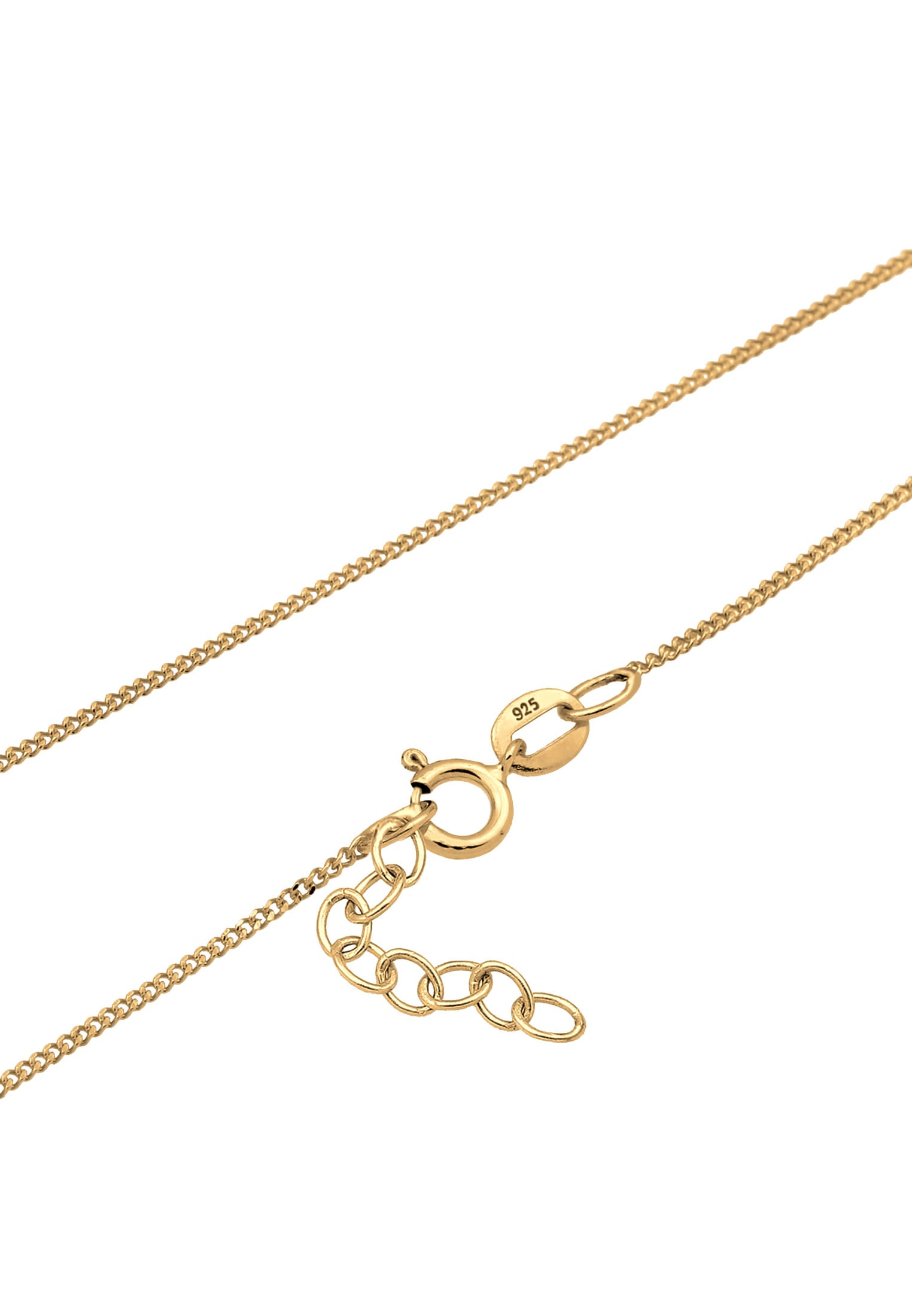 Elli Silberkette »Halskette Kinder Blume Kristalle 925 Silber«