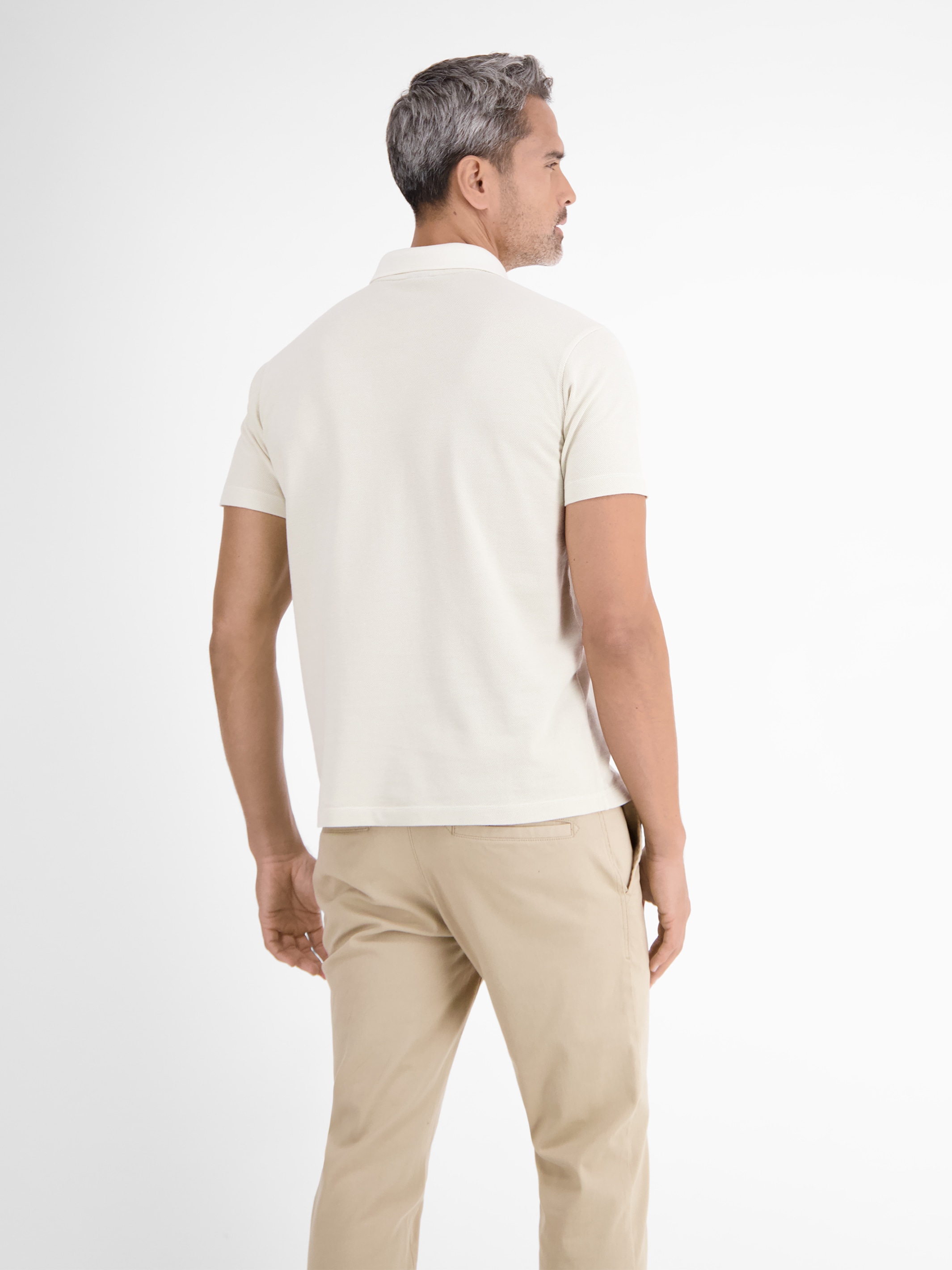 LERROS Poloshirt "LERROS Poloshirt in Two-Tone-Piqué" günstig online kaufen