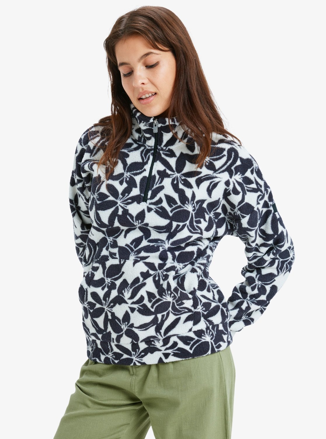Roxy Strickfleece-Pullover "LIVE OUT LOUD" 1 Stk. günstig online kaufen