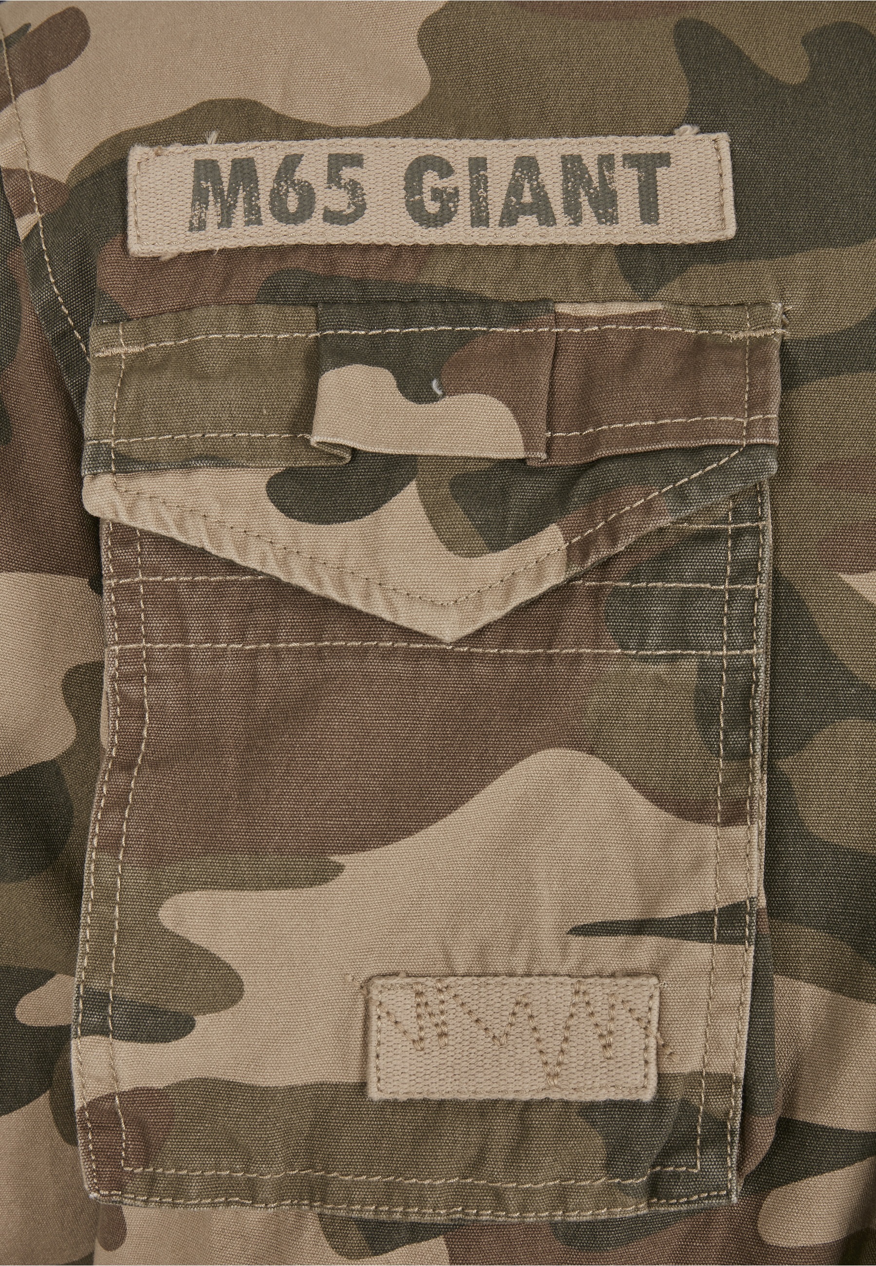 Brandit Winterjacke »Brandit Herren M-65 Giant Jacket« 1 Stk. tlg. ohne Kapuze