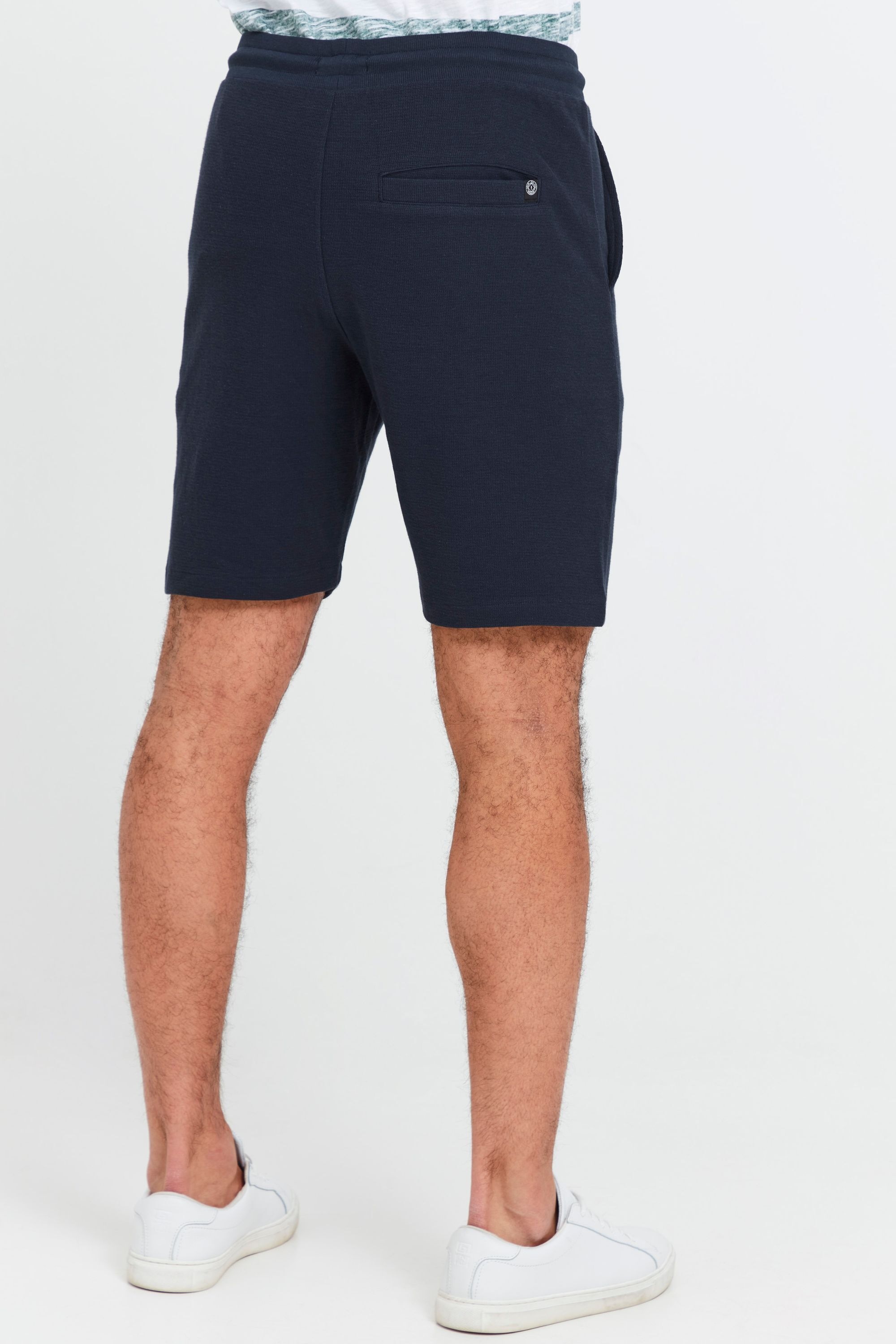 !solid Sweatshorts SOLID "Sweatshorts SDRobson", Herren, Gr. L, N-Gr, blau (insignia blau), Obermaterial: 80% Baumwolle CO. 20% Polyester PES., Hosen Sweatshorts 3