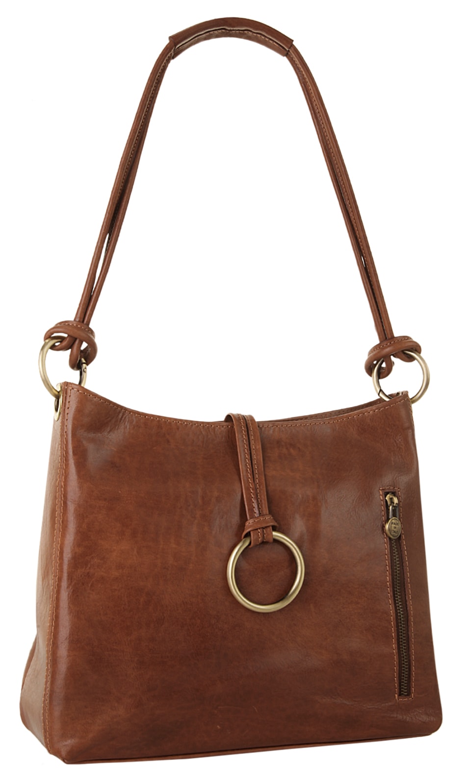 Piké Shopper, echt Leder, Made in Italy