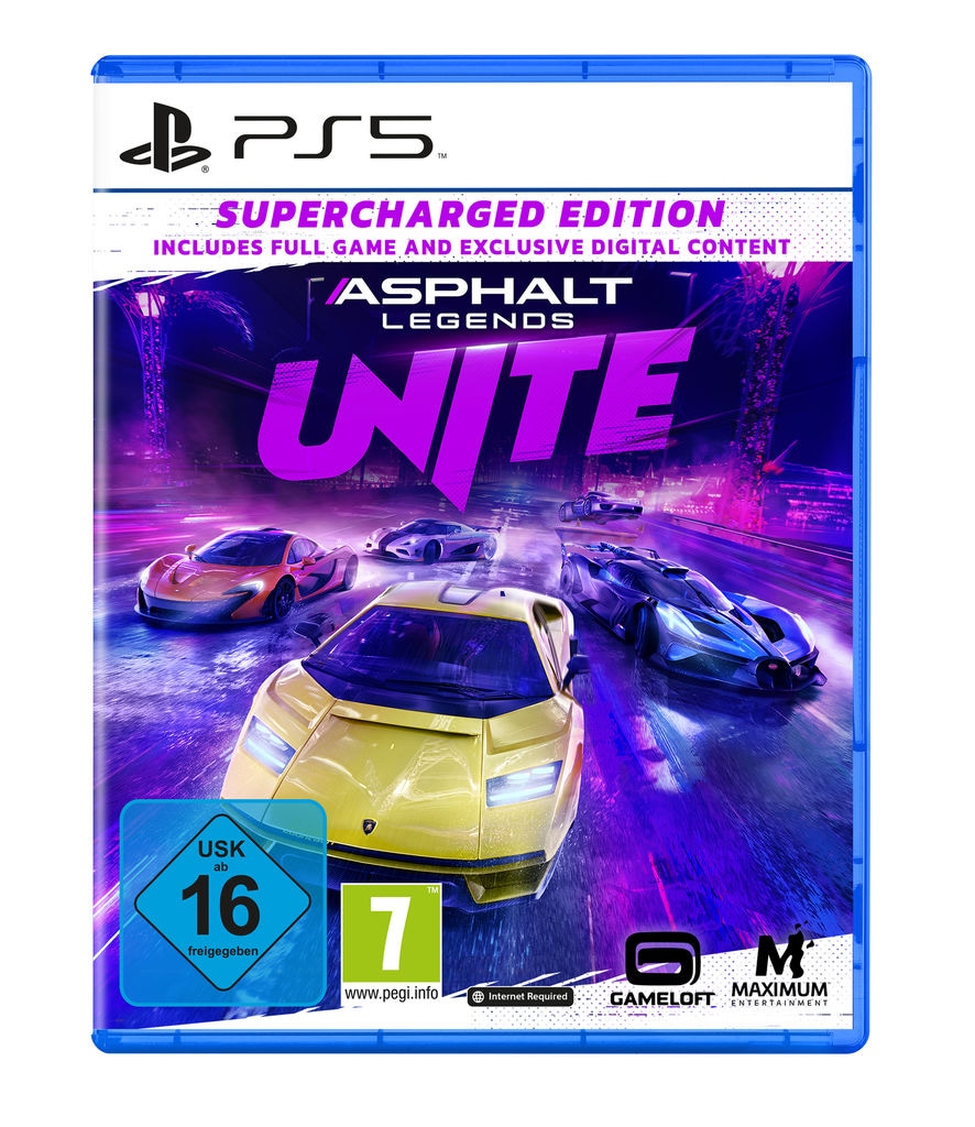 Spielesoftware »Asphalt Legends UNITE: Supercharged Edition«, PlayStation 5