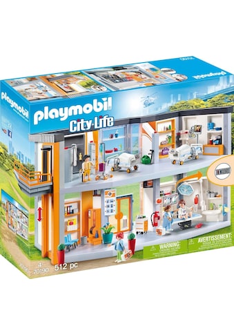 Playmobil® Konstruktions-Spielset »Großes Krankenhaus mit Einrichtung (70190), City... kaufen
