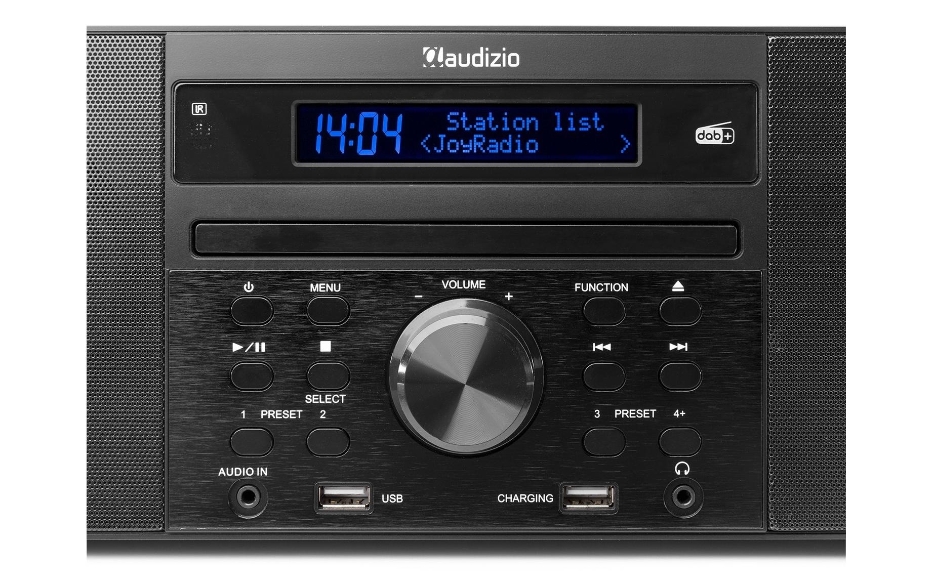 AUDIZIO CD-Radiorecorder »Prato« ( Digitalradio (DAB+) | FM-Tuner 60 W)