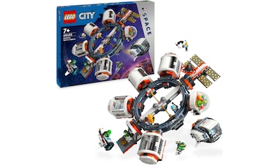 Konstruktionsspielsteine »Modulare Raumstation (60433), LEGO City«, (1097 St.)