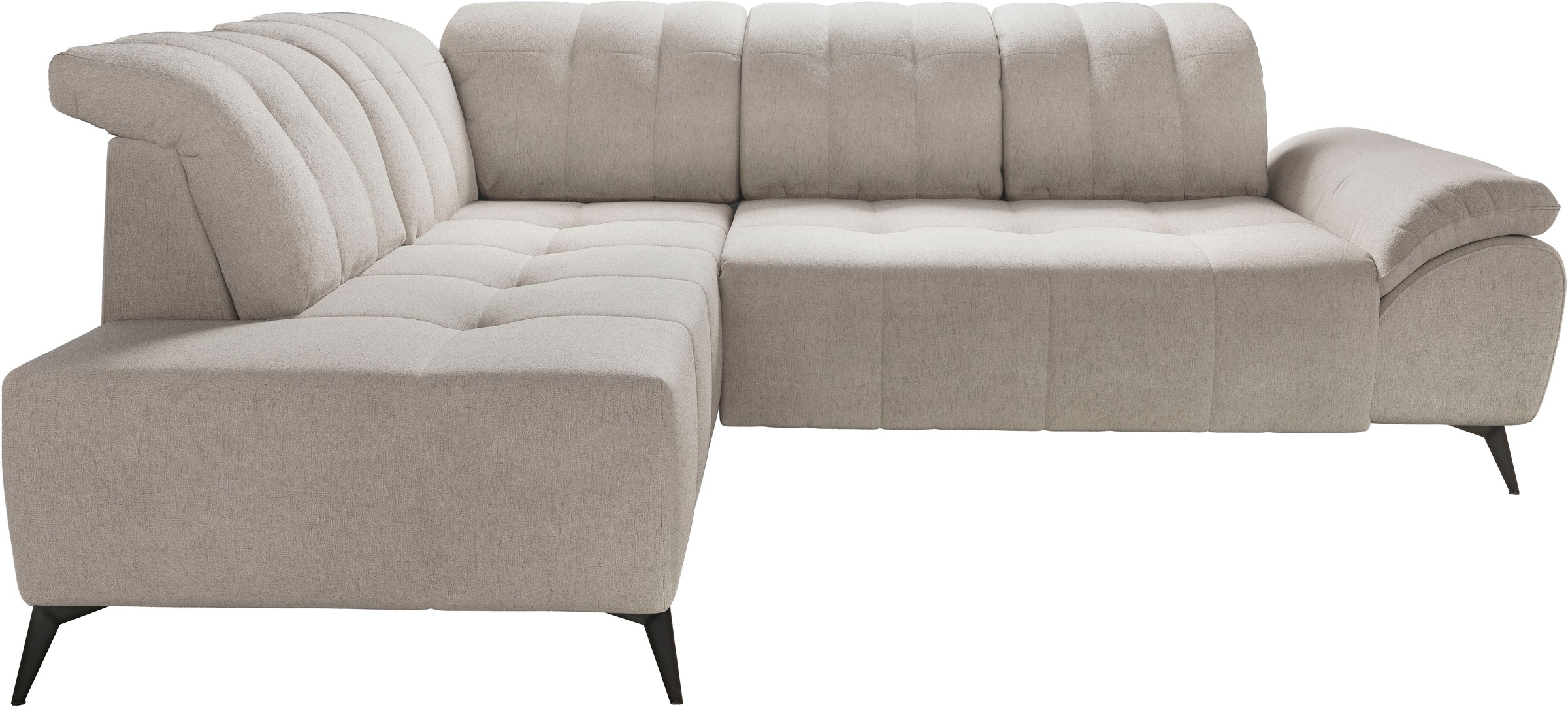 Home Affaire Fiore Corner Sofa electric adjustable taupe 272cm 4