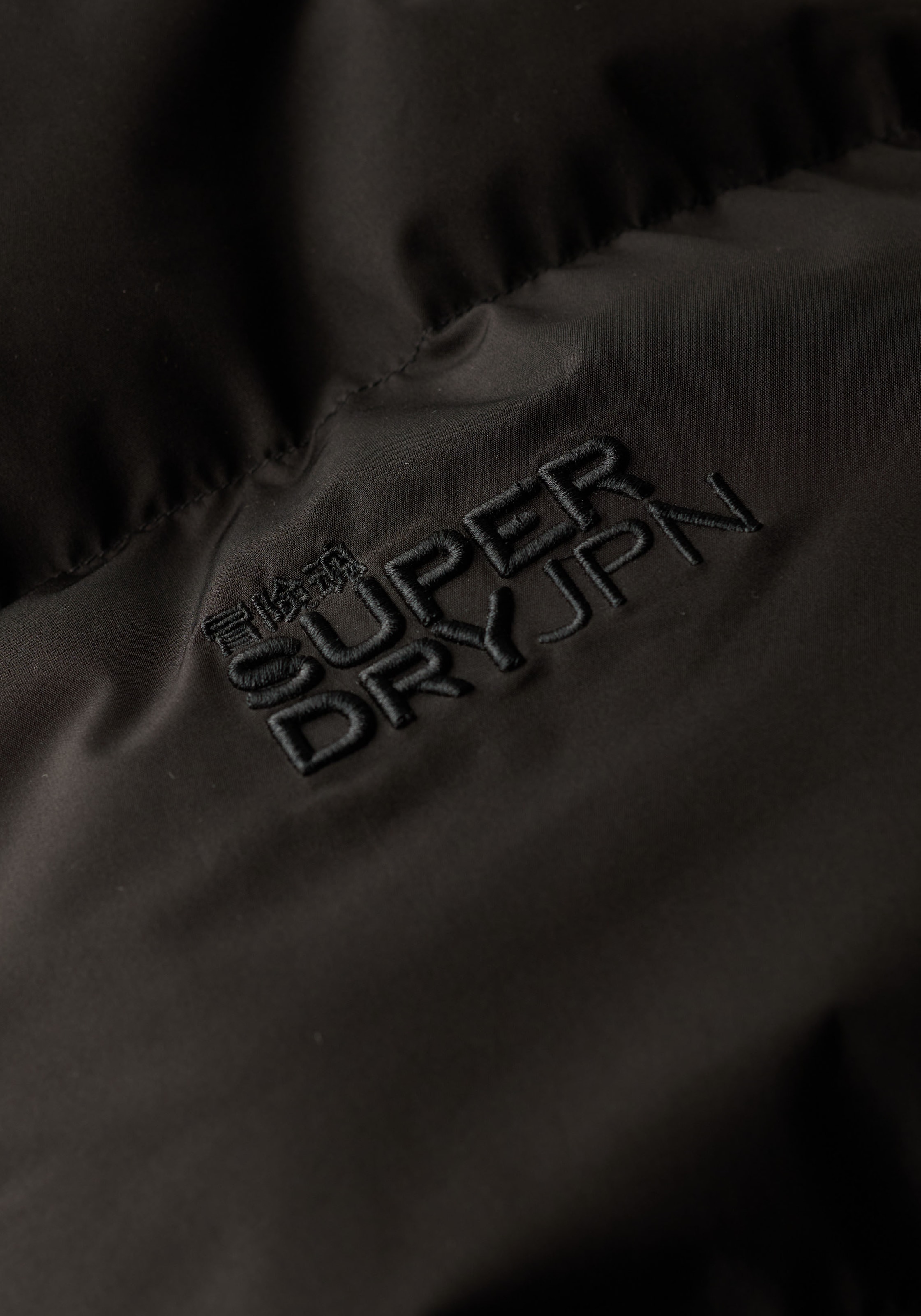 Superdry Steppjacke »HOODED SPORTS PUFFER MID JKT«, mit Kapuze