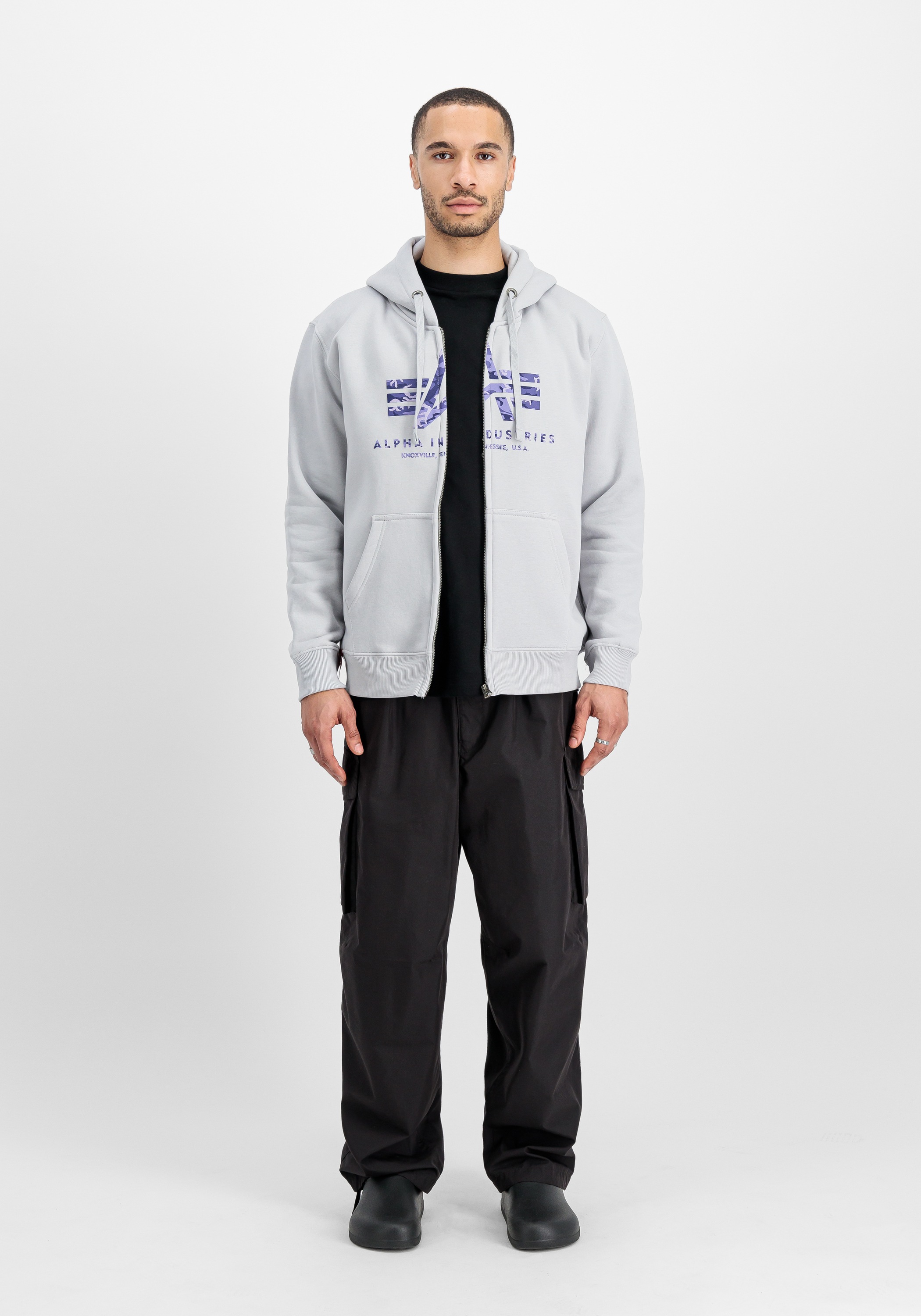 Thumbnail - Alpha Industries Hoodie "Basic Zip Hoodie PP Camo"