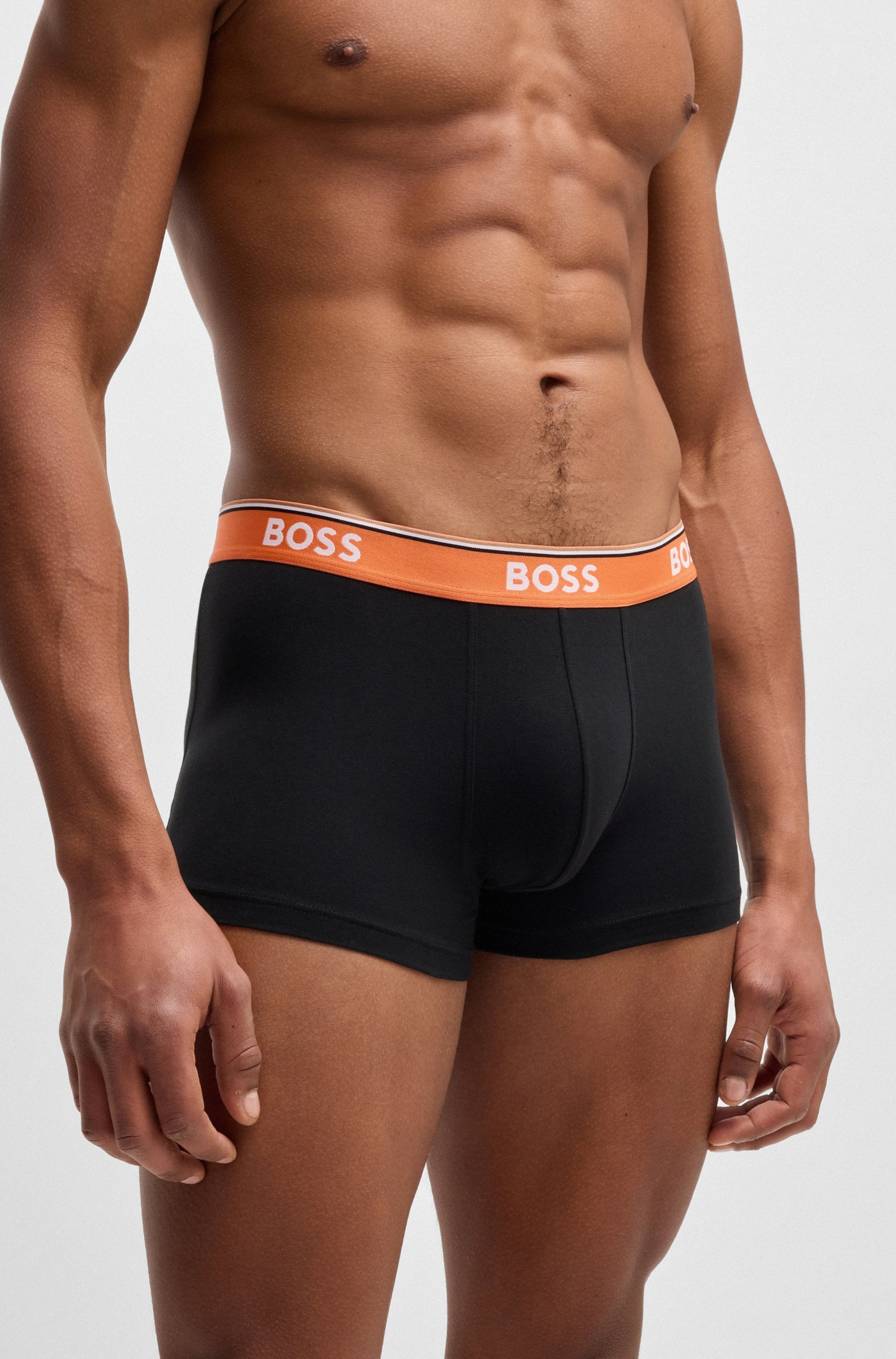 BOSS Trunk »3P Power«, (Packung, 3 St.), mit BOSS Schriftzug auf dem Bund