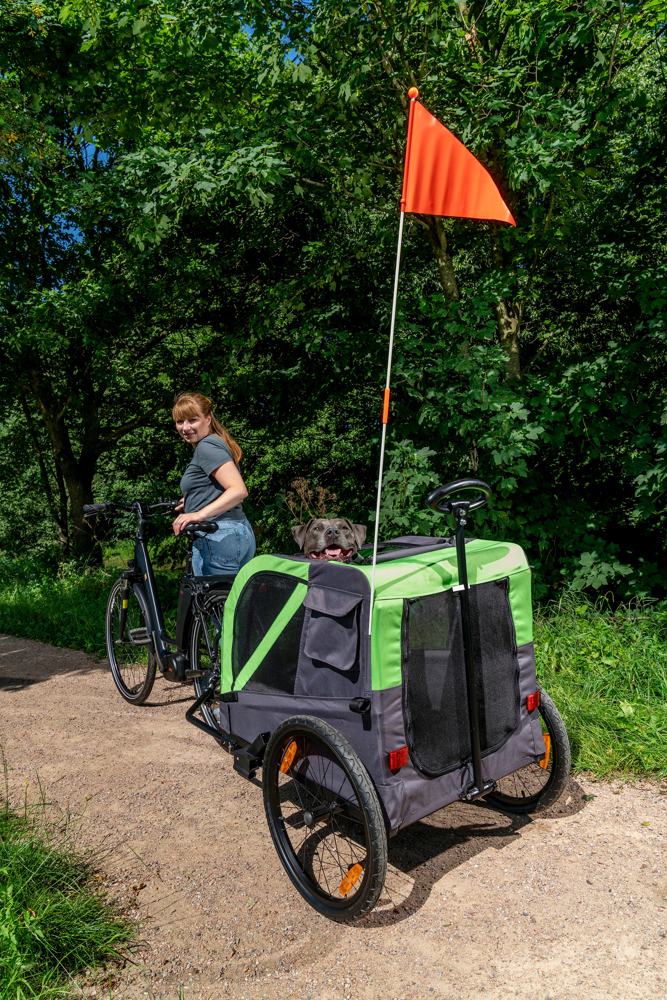 Prophete Fahrradhundeanhänger »Kleintierfahrradanhänger«