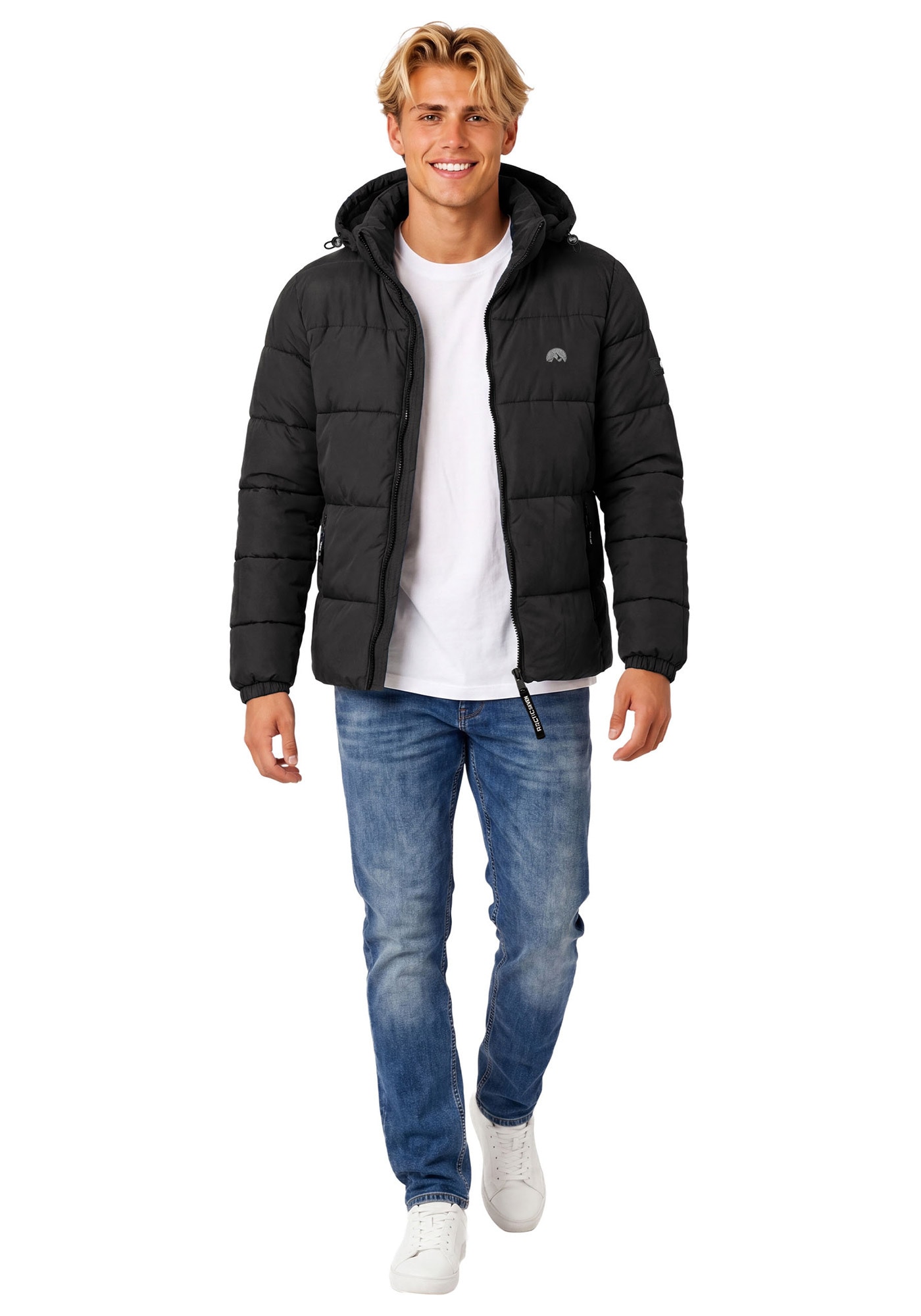 Arctic Seven Winterjacke "ASCreesi" mit warmem Teddyfell und abnehmbarer Kapuze