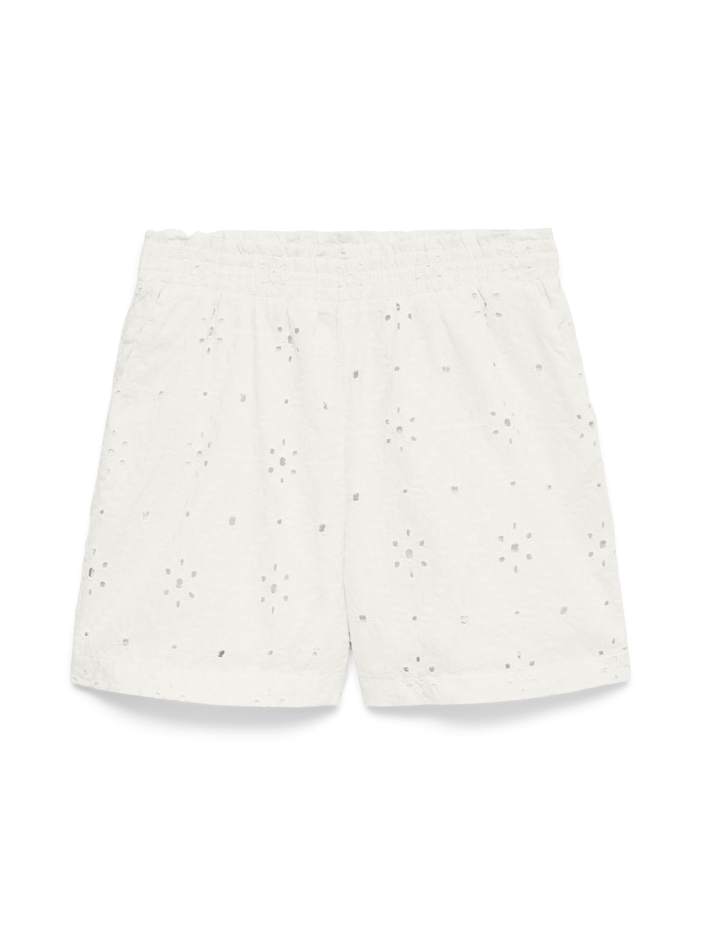 Vero Moda Shorts »VMELIZA HW SHORTS WVN NOOS«  Baumwolle, high waist, Allover - Stickerei