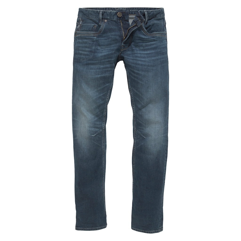 PME LEGEND Tapered-fit-Jeans »SKYMASTER«, im Used Look