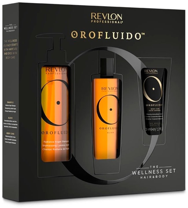 Body«, tlg.), Wellness & Set Vegan (Set, The | 3 Haarpflege-Set REVLON & Limited Edition Hair PROFESSIONAL BAUR »Orofluido