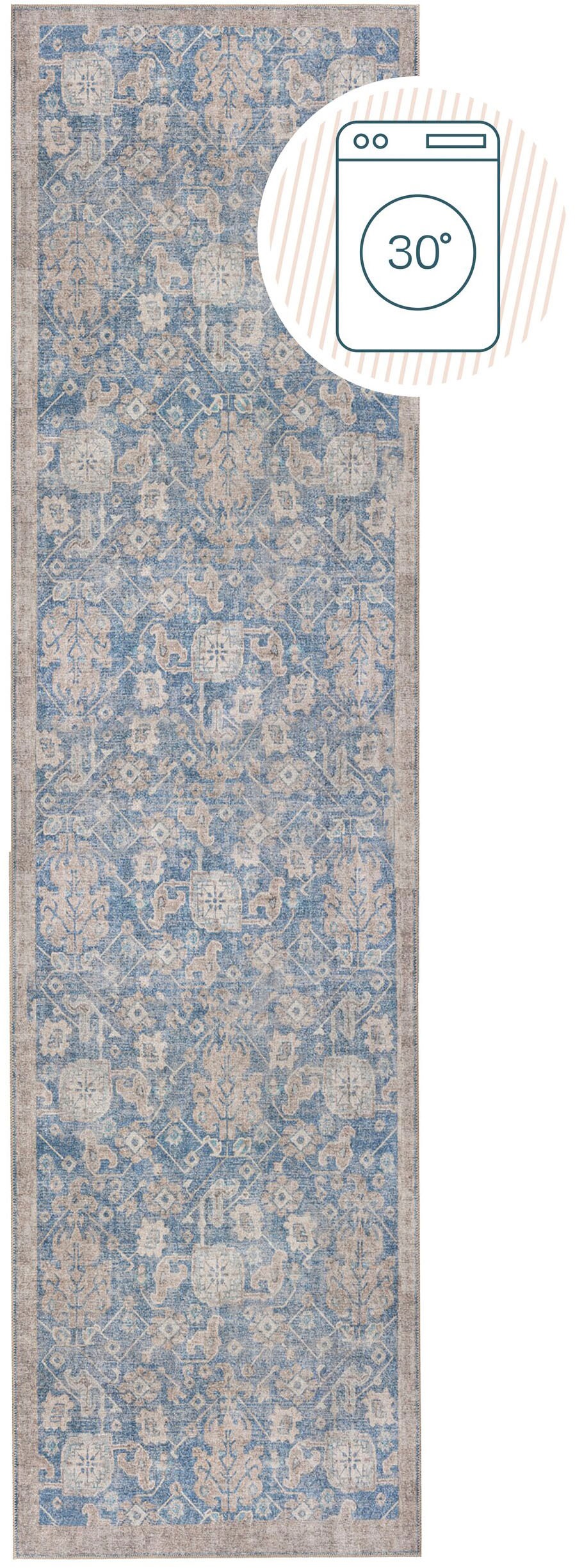 FLAIR RUGS Teppich "Orelia" rechteckig 4 mm Höhe Waschbarer Traditioneller günstig online kaufen
