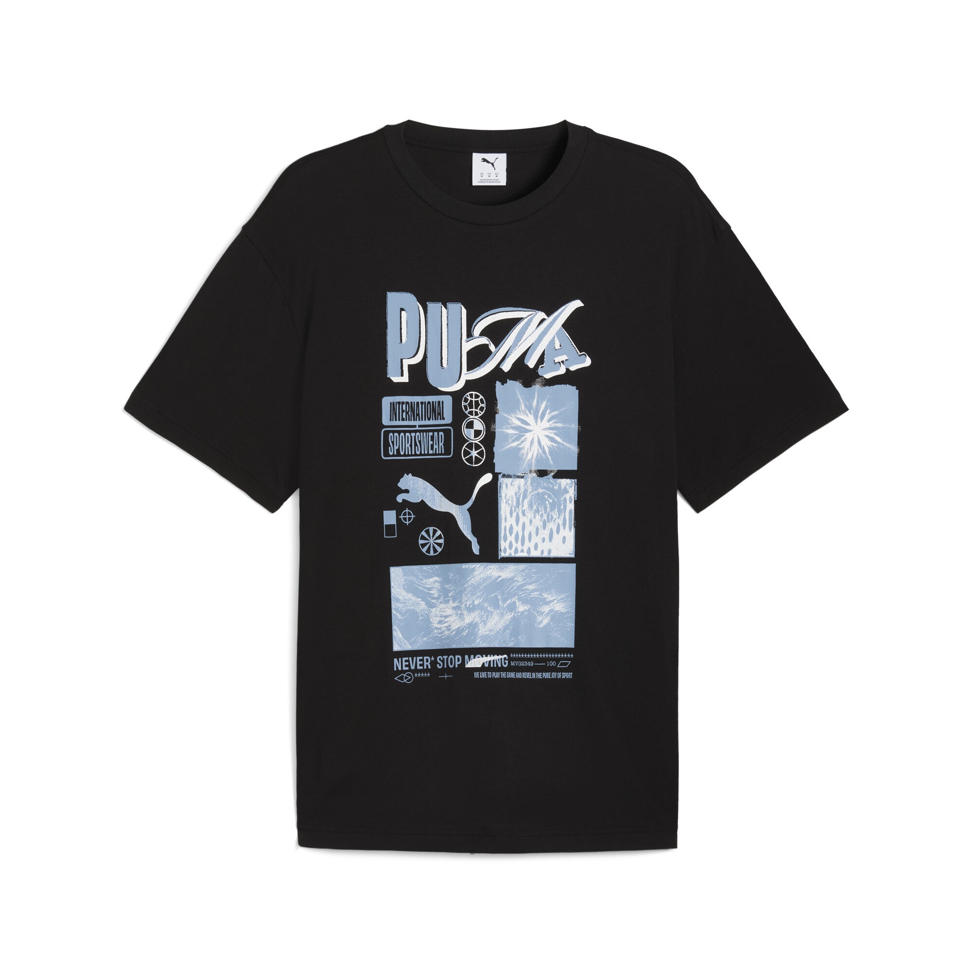 PUMA T-Shirt "Graphic PUMA Sportswear Relaxed T-Shirt Herren" günstig online kaufen