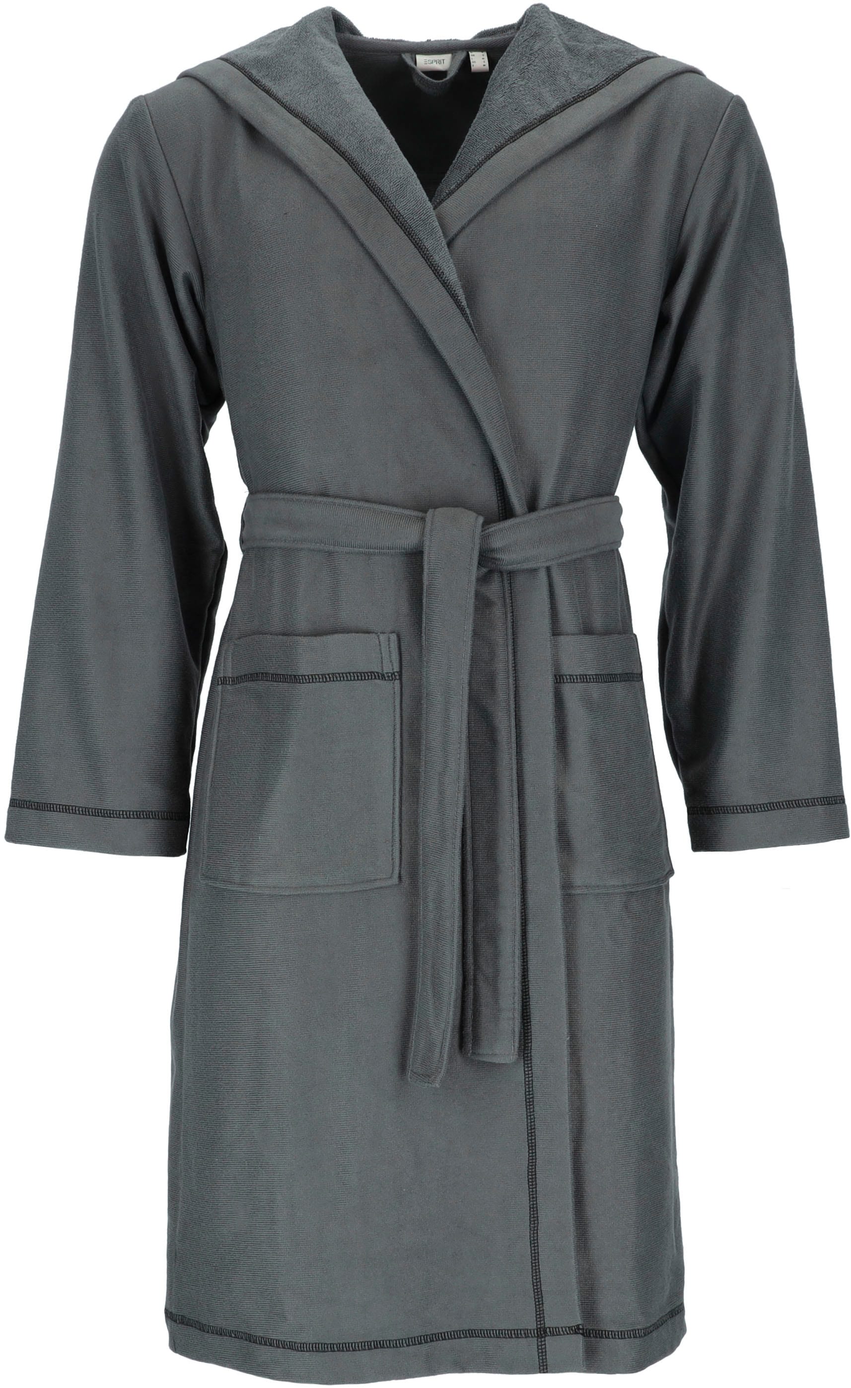 Esprit Unisex-Bademantel "Modern Life, ideal für Sauna & Spa, Hotelbademant günstig online kaufen