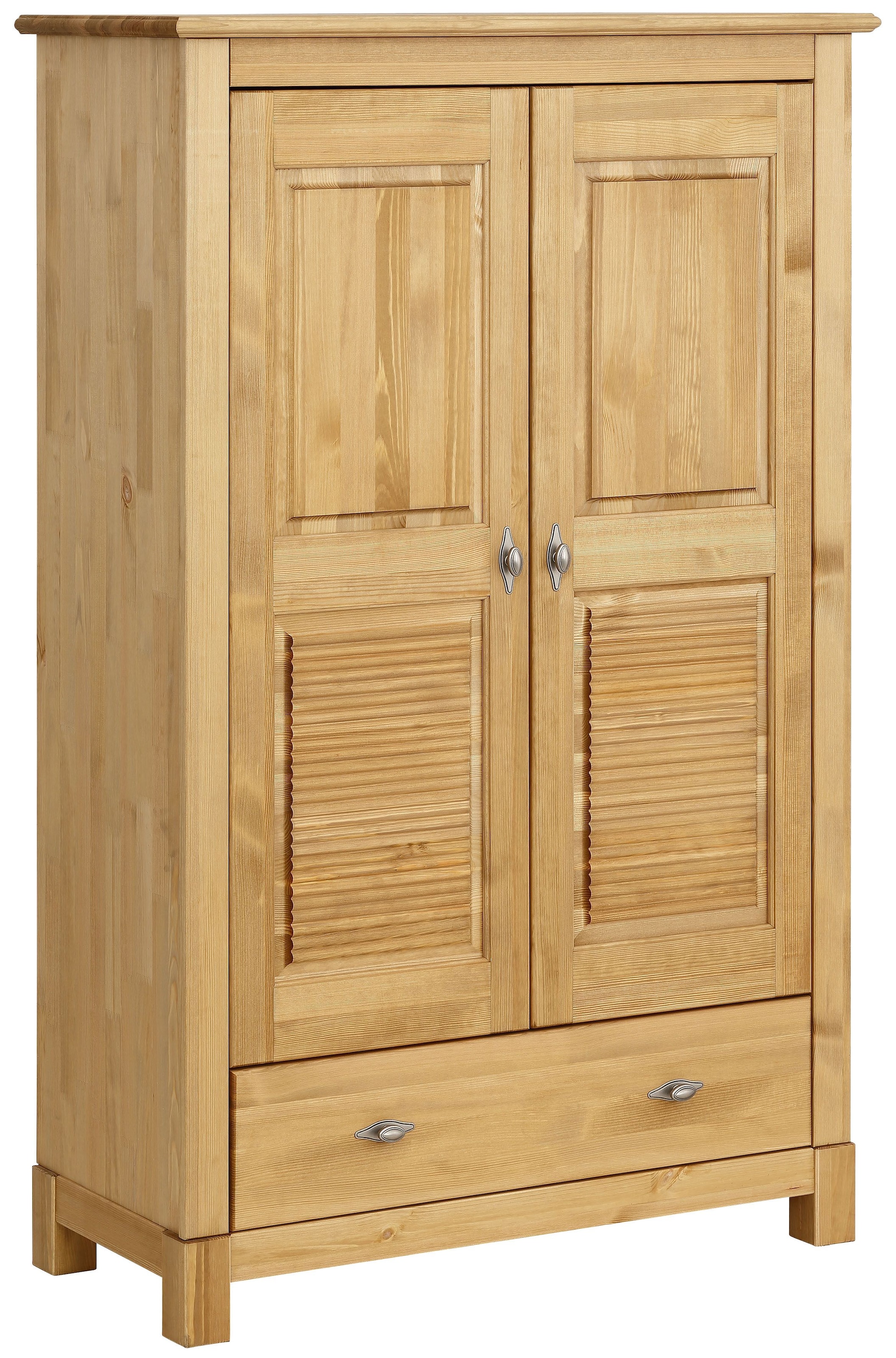 Home affaire Wäscheschrank "Rauna", (B/H/T ca. 96/155/38 cm), aus massiver günstig online kaufen