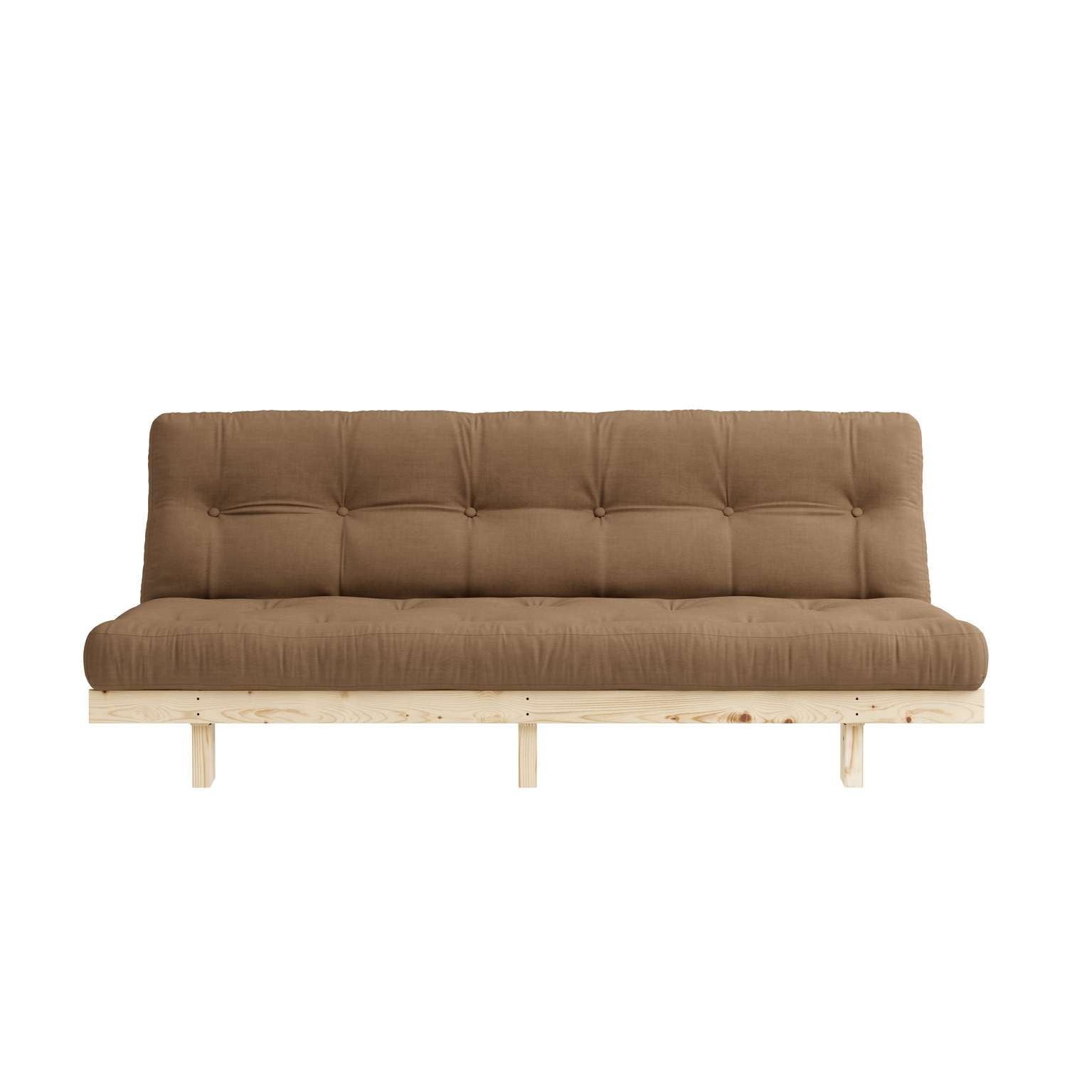 Karup Design Schlafsofa "Lean 200 Schlafsofa, Gästebett, Sofa mit Futonmatratze" Inkl. Futonmatratze, Liegefläche 130x200 cm, FSC zertifizierte Kiefer