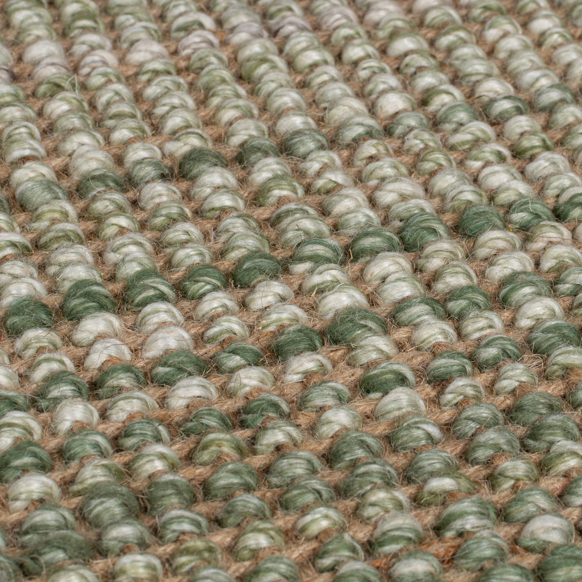 FLAIR RUGS Teppich »Jute Ombre« rechteckig 8 mm Höhe