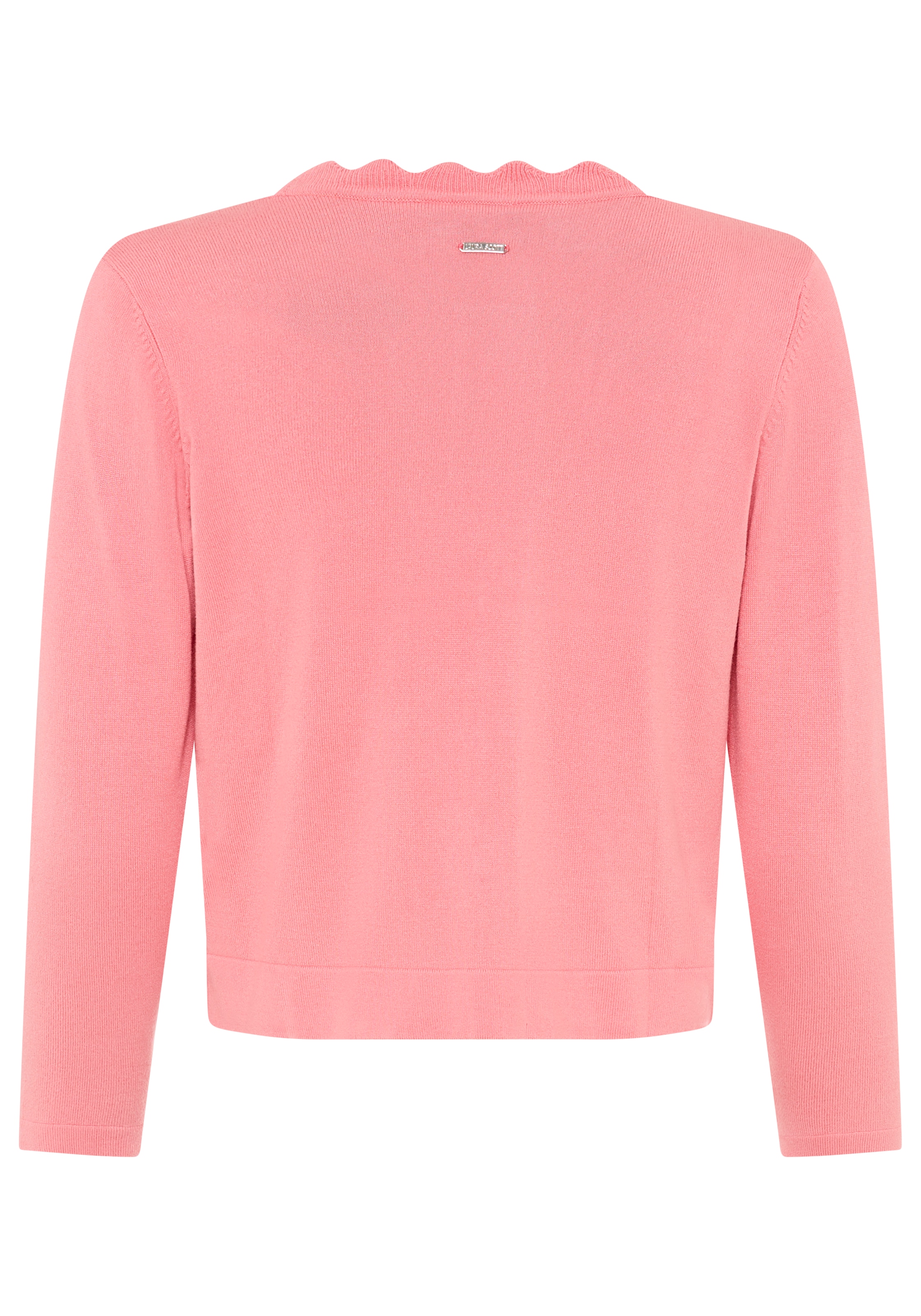 Laura Scott Strickjacke mit femininer Wellenkante