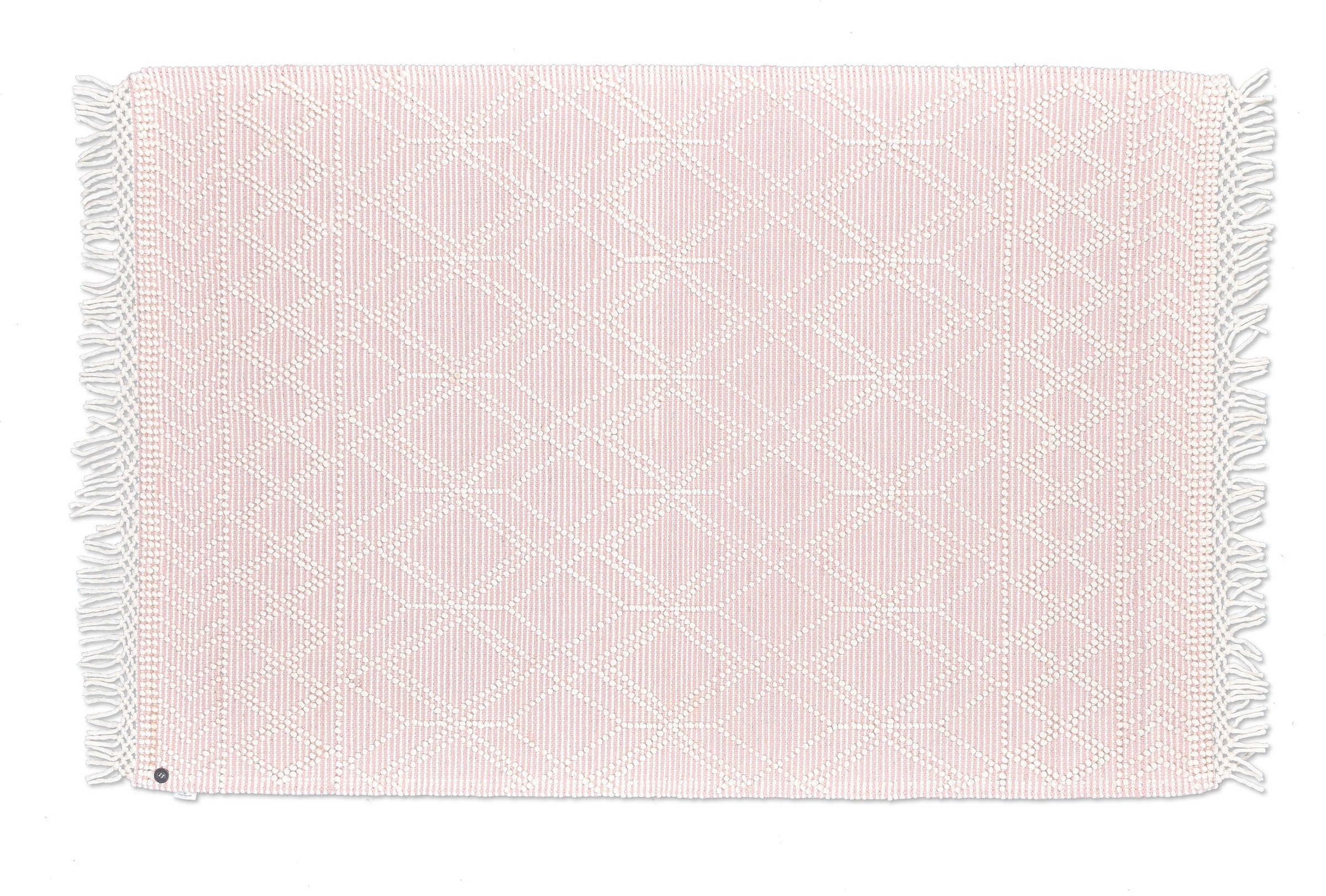 Tom Tailor Home Colored Macrame Rug Pink 140x200cm 2