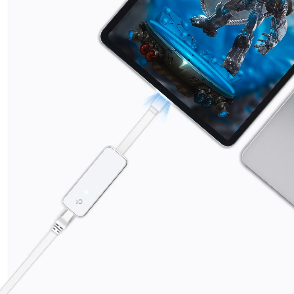 TP-Link Netzwerk-Adapter »UE300 USB-C 3.0 auf Gigabit Ethernet«