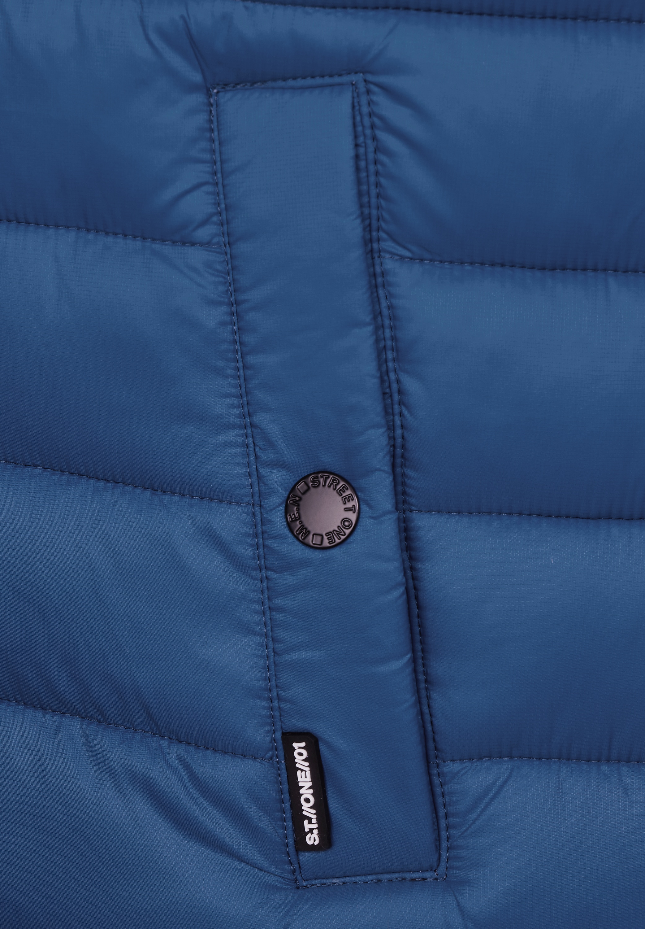 STREET ONE MEN Steppweste, mit Zipper