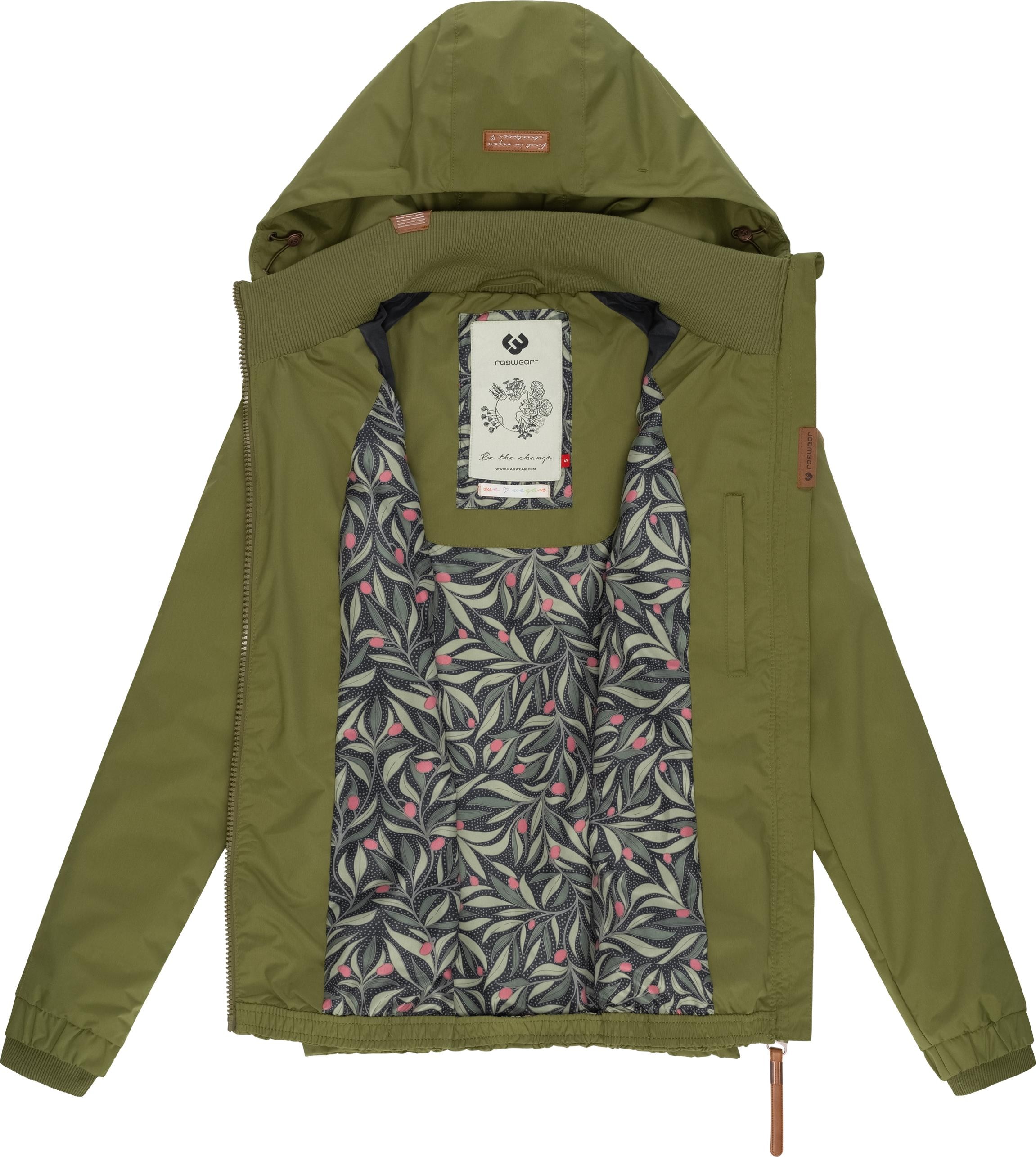 Ragwear Outdoorjacke mit | Übergangsjacke großer Kapuze kaufen mit online Kapuze, BAUR stylische »Dizzie«