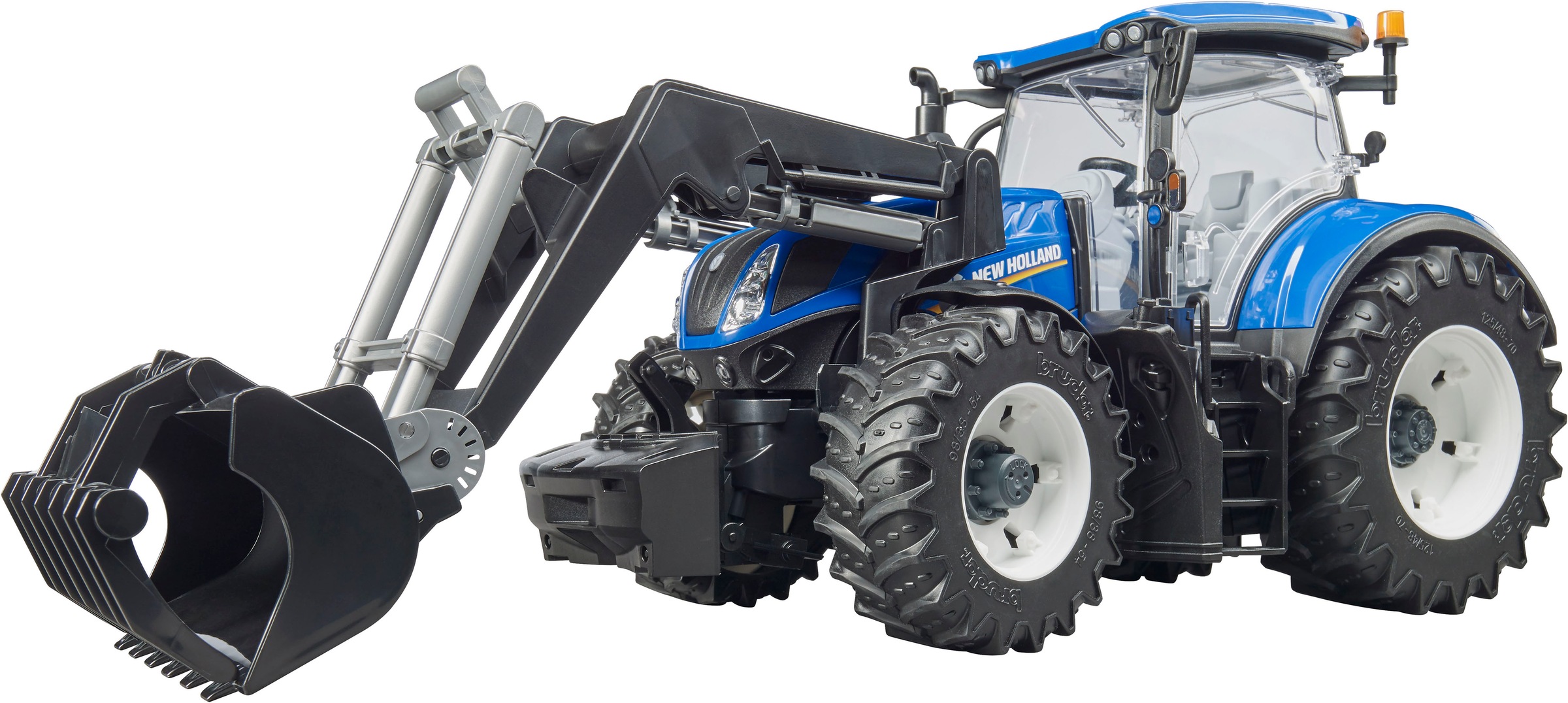 Bruder® Spielzeug-Traktor »New Holland T7.315 Frontlader lenkbar 44 cm (03121)«, Made in Europe
