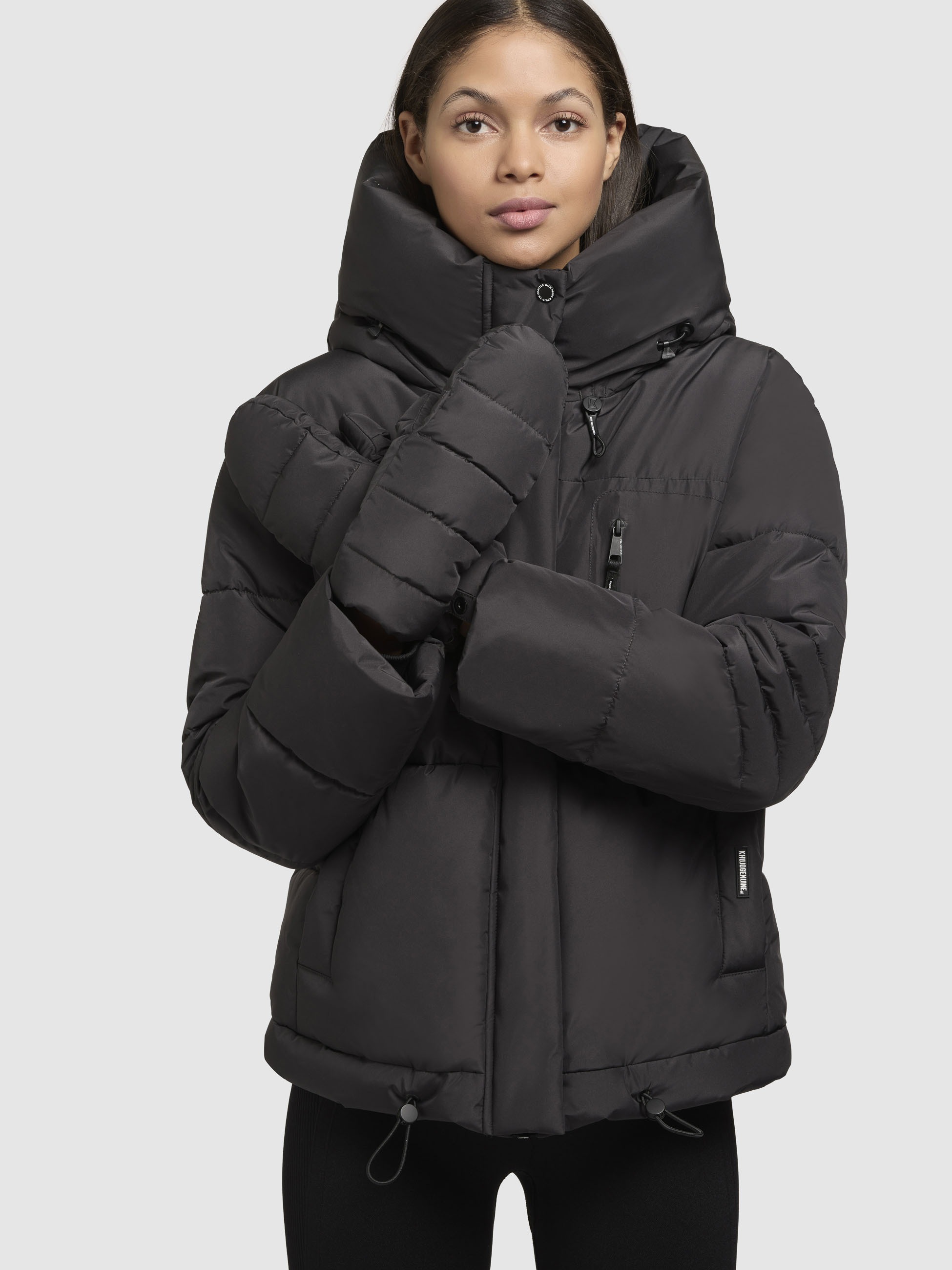 khujo Steppjacke »PEEKE«, mit Kapuze