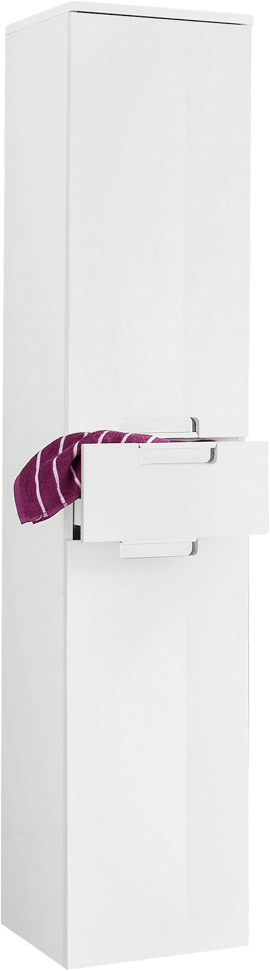 Schildmeyer Hochschrank "Mars, Hochschrank, melaminharzbeschichtet,Made in Germany, B: 33 cm" Solide Verarbeitung - Dieses Produkt ist in Deutschland gefertigt