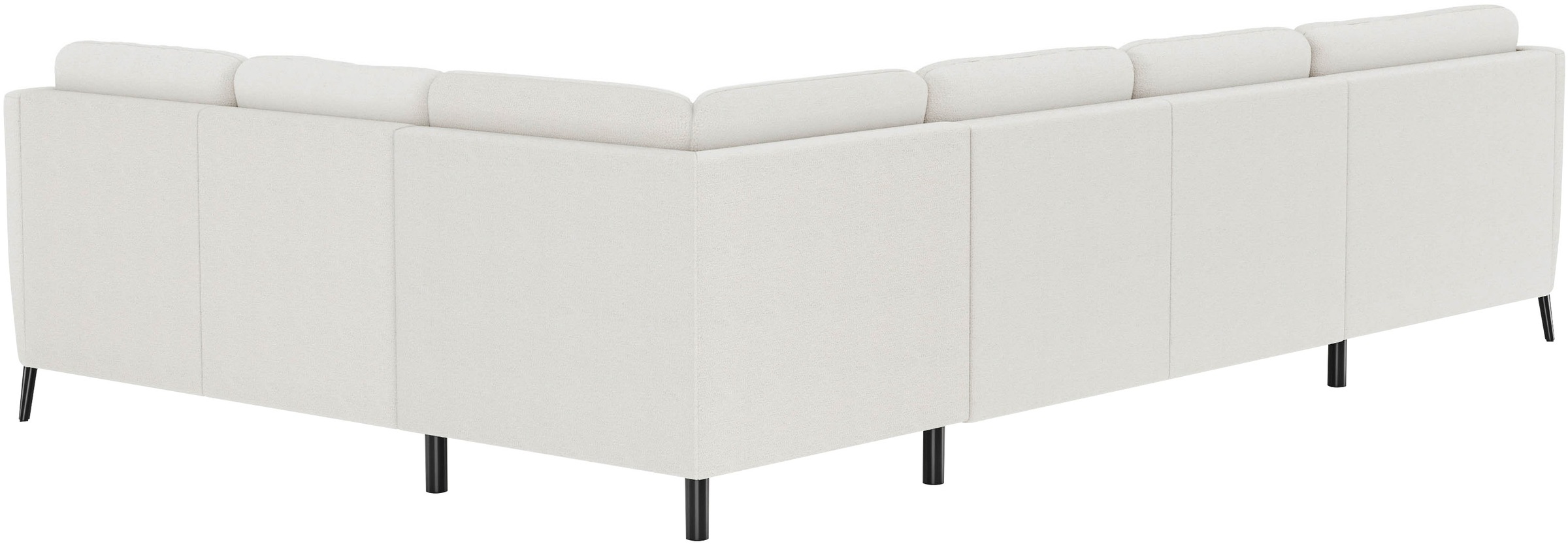 SIT & MORE Soul U-Shape Sectional Sofa White 6