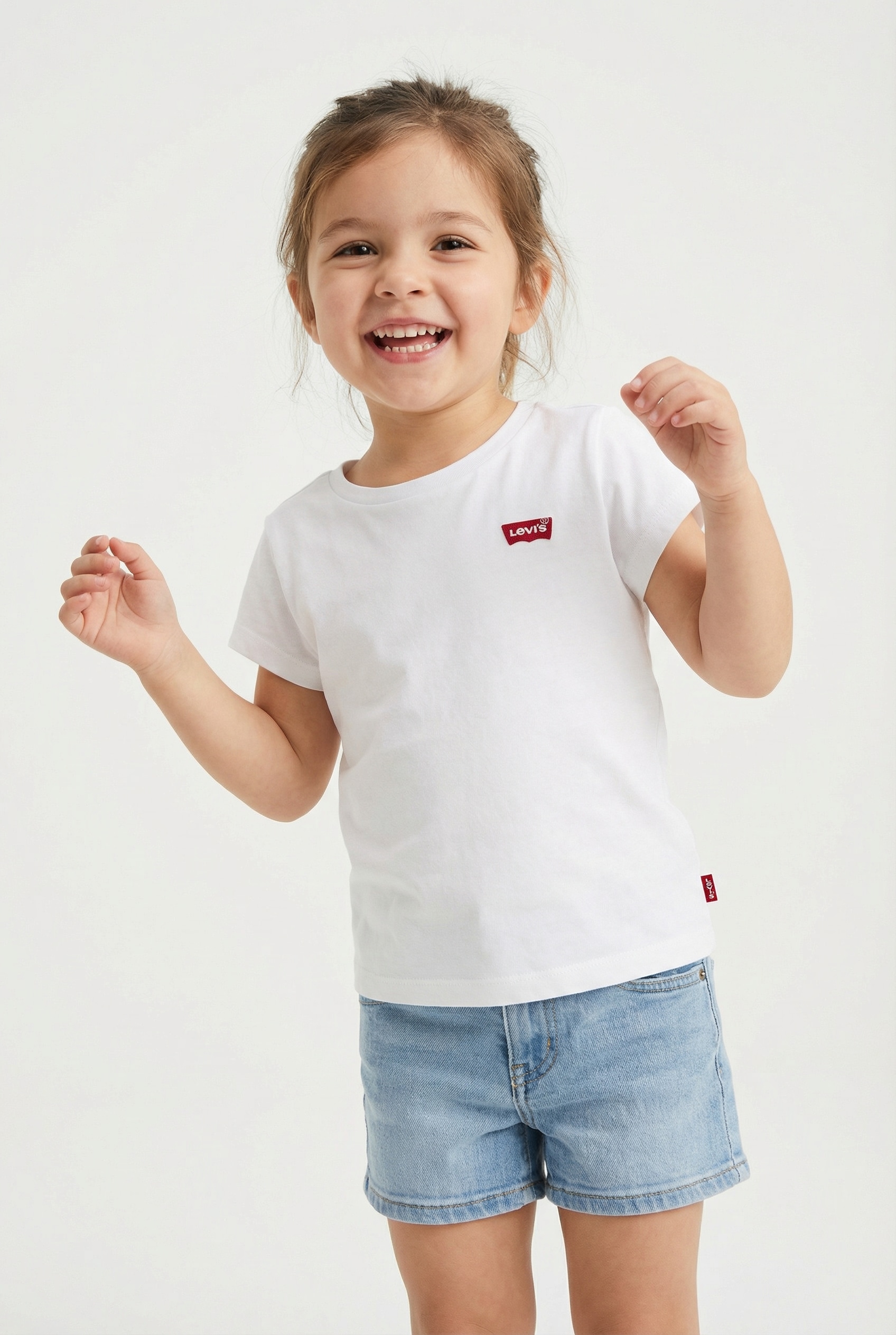 Levis Kids T-Shirt "LVG BATWING CHEST HIT TEE" mit kleinem Logo-Badge